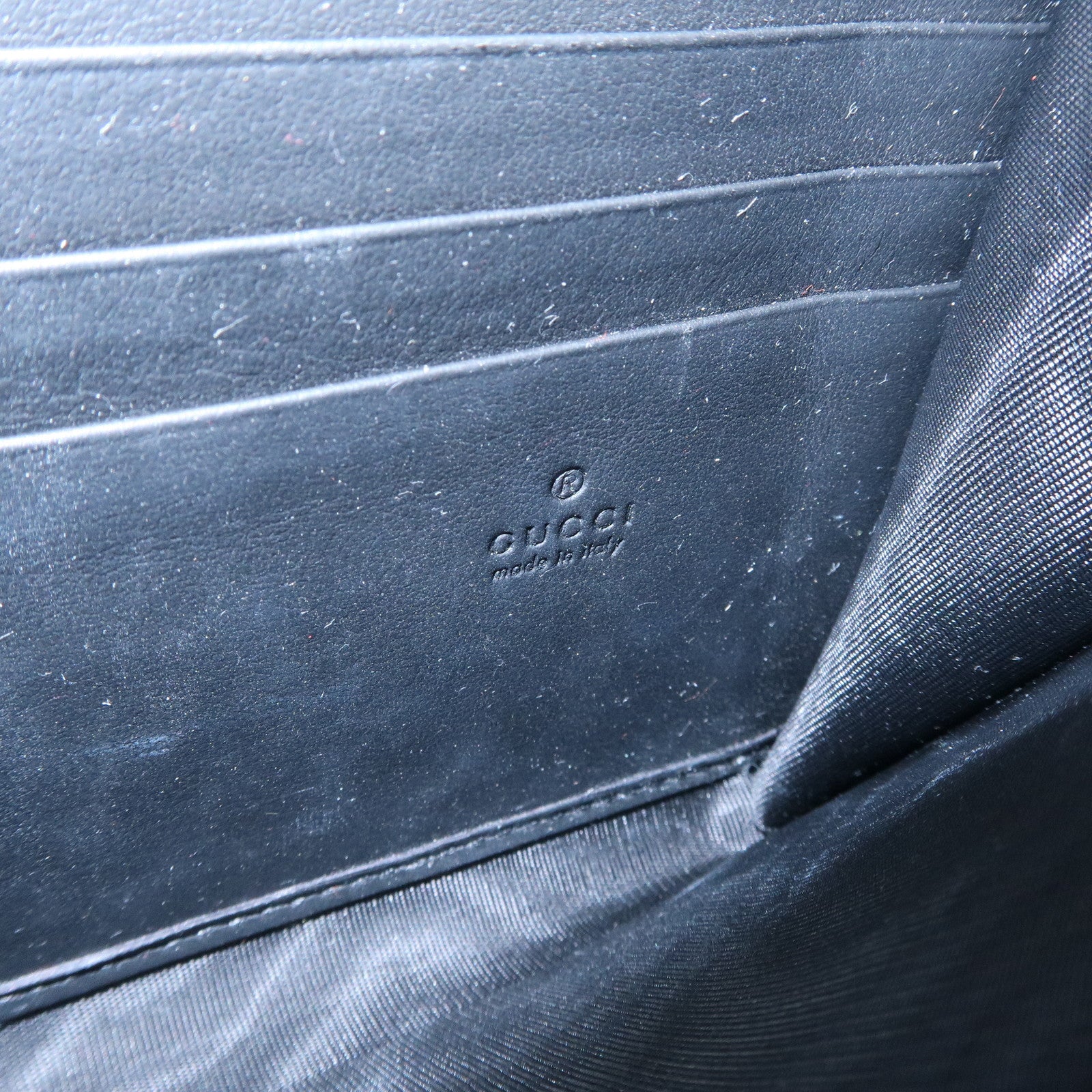 GUCCI Dionysus GG Supreme Chain Shoulder Bag Beige Used