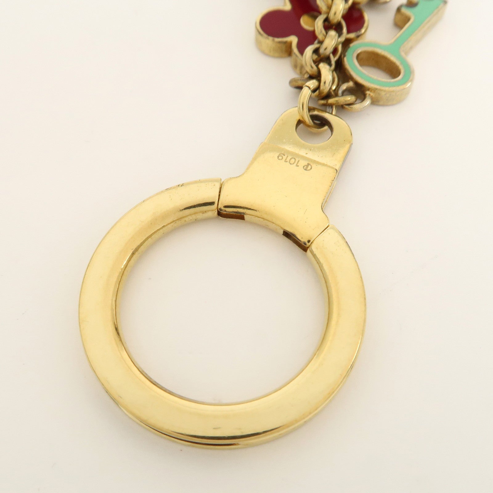 Louis Vuitton Portefeuille Clテゥs Pretty Charm Key Holder M66145