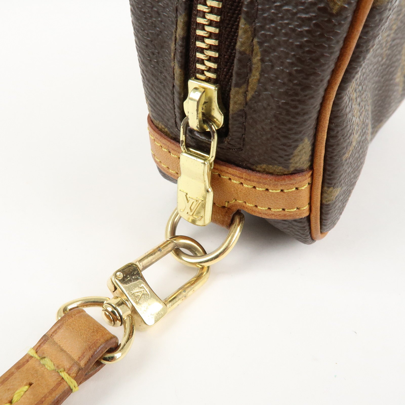 Louis Vuitton Monogram Trousse Wapity Pouch Camera Case M58030 Used
