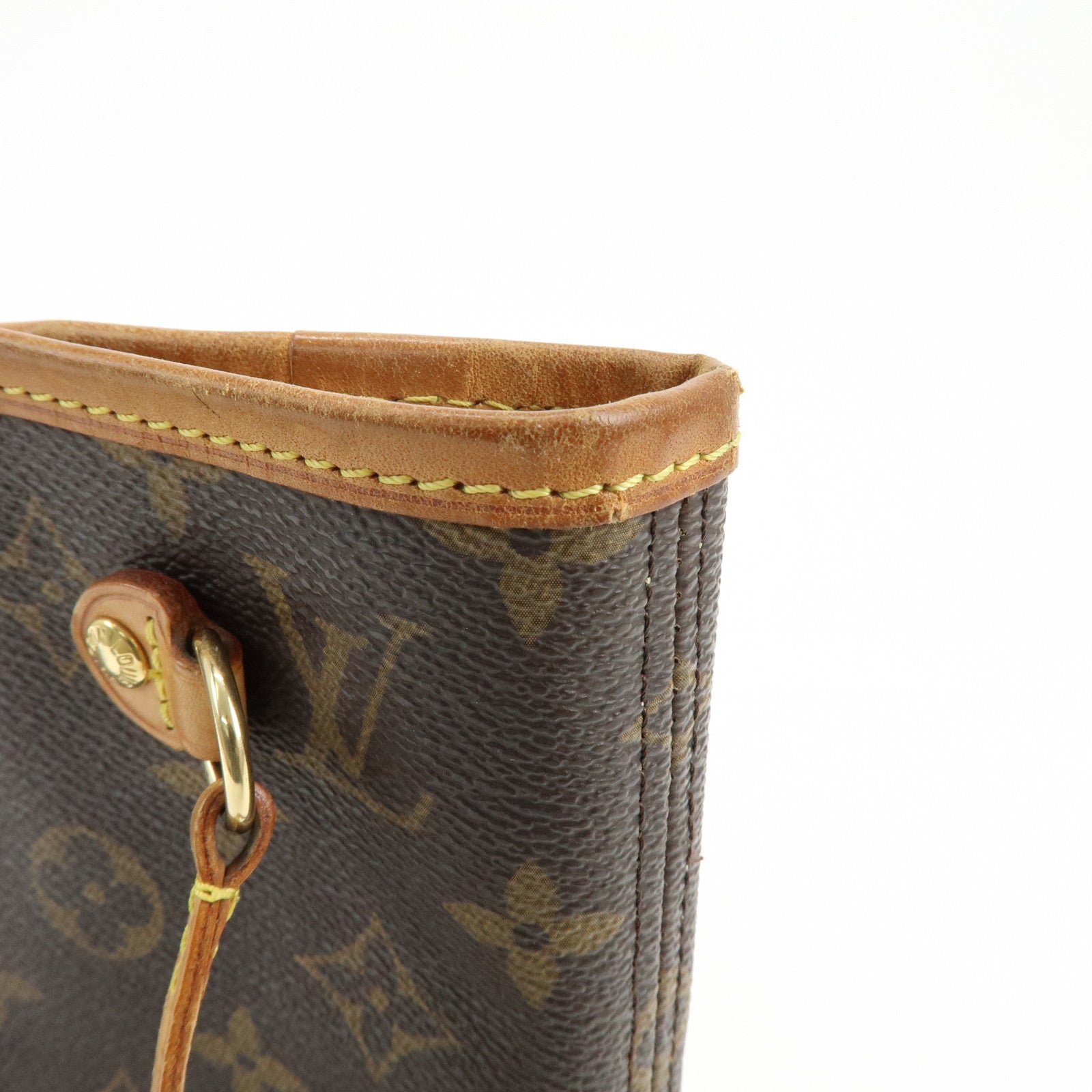 Louis Vuitton Monogram Neverfull PM Tote Bag Hand Bag Brown M40155