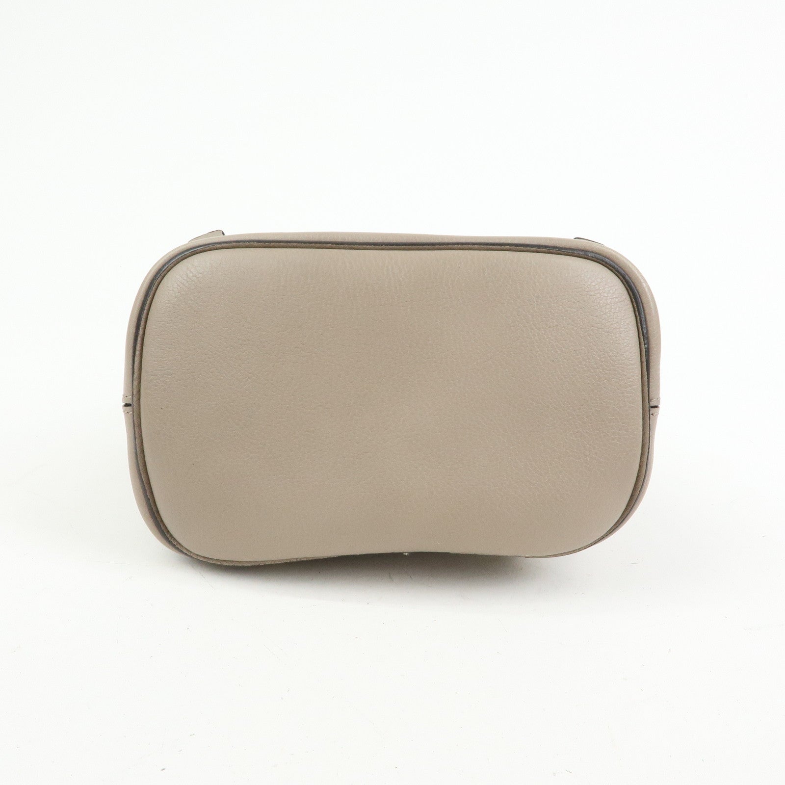 Chloe Faye Suede Leather 2Way Bag Shoulder Bag Backpack Gray