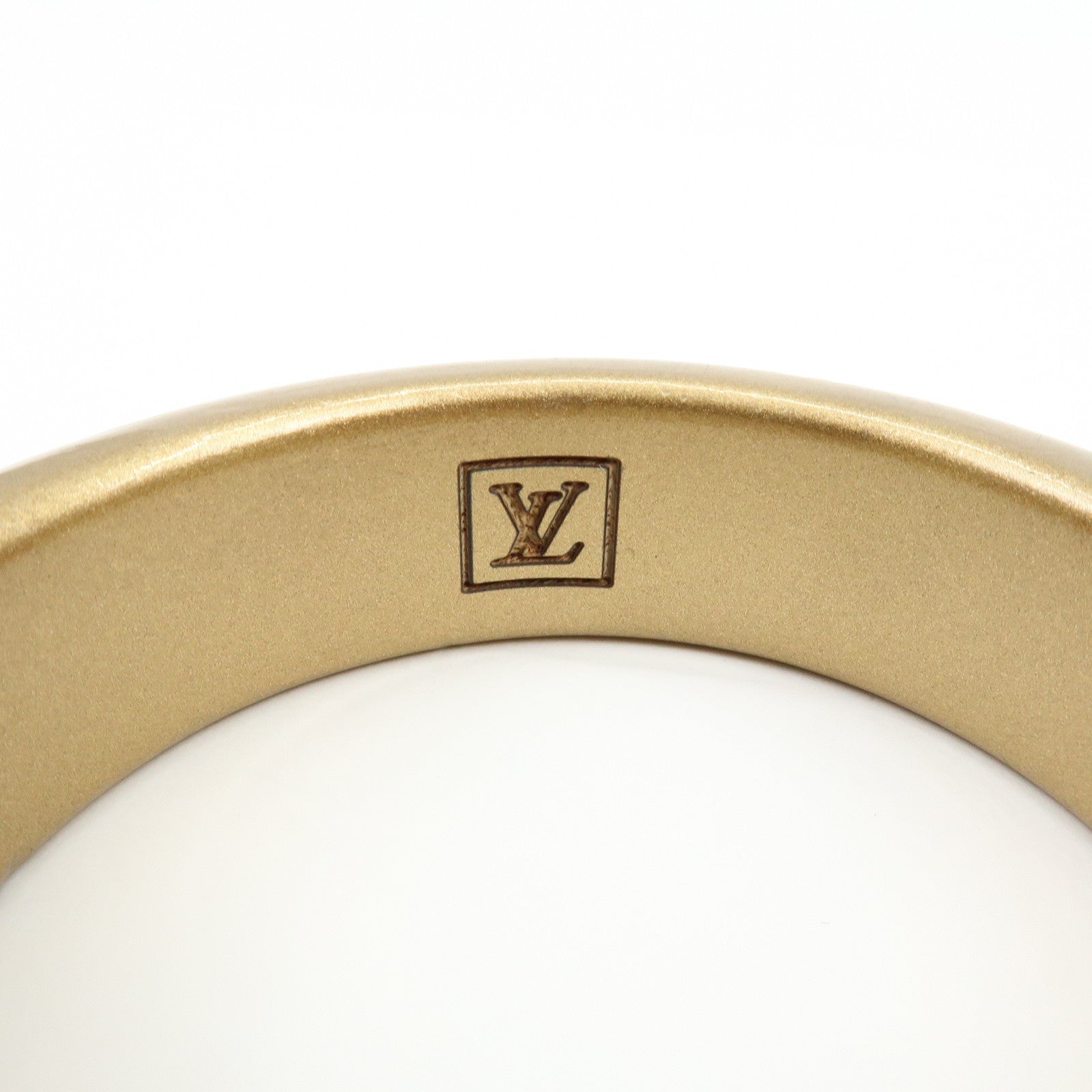 Louis Vuitton Leo Monogram Wood Lacquer Bangle Bracelet M65964