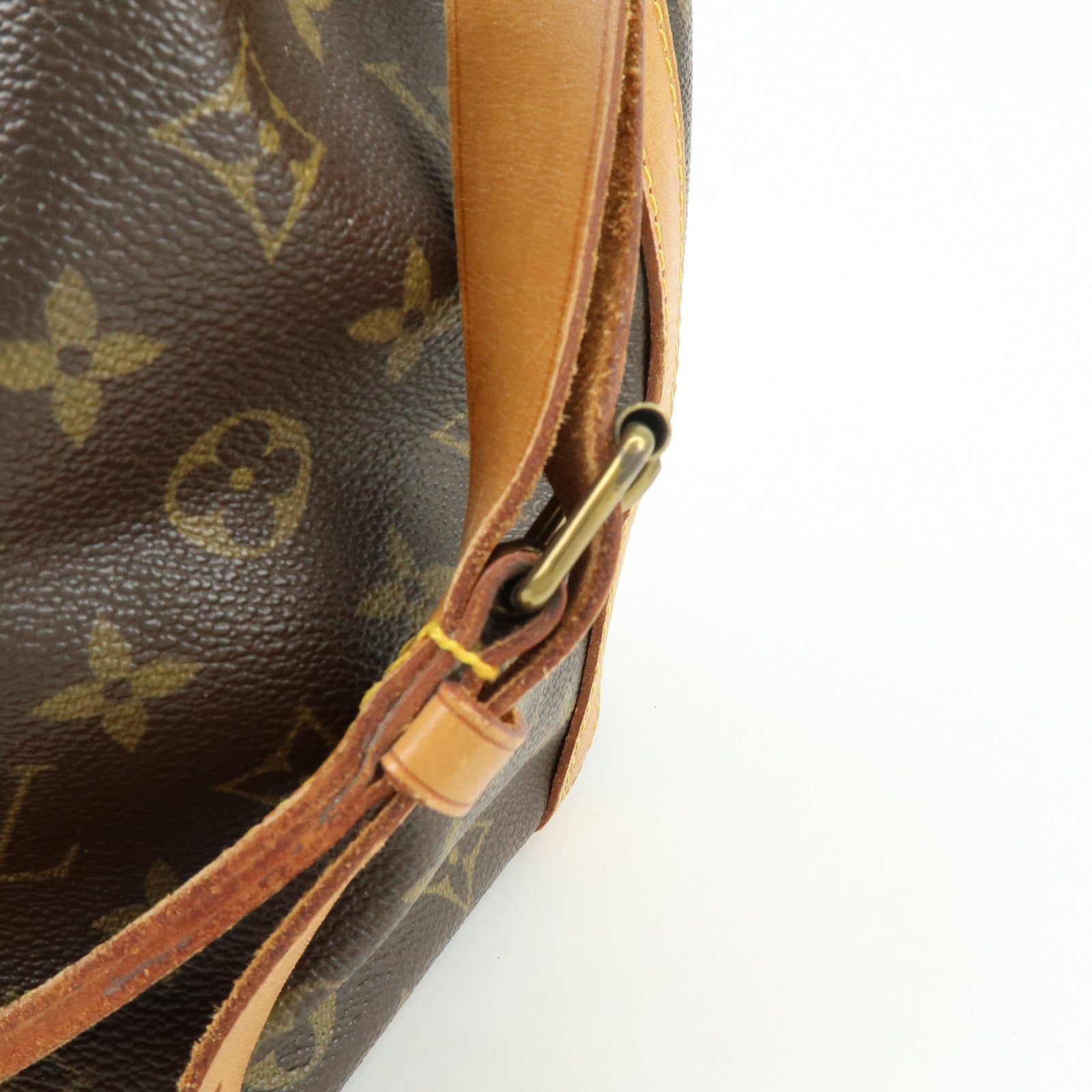 Louis Vuitton Monogram Petit Noe Shoulder Bag Brown M42226