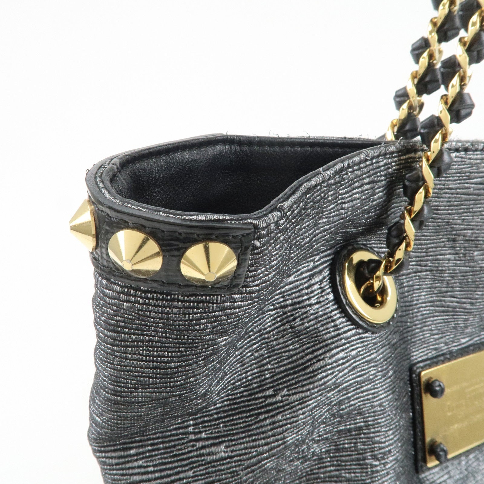 Louis Vuitton Dubourge Neo Alma Chain Tote Bag Black M40284