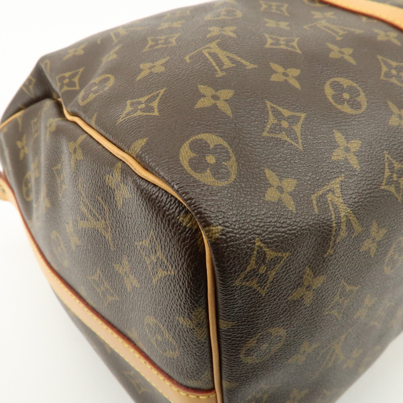 Louis Vuitton Monogram Keep All Bandouliere 50 Boston Bag M41416