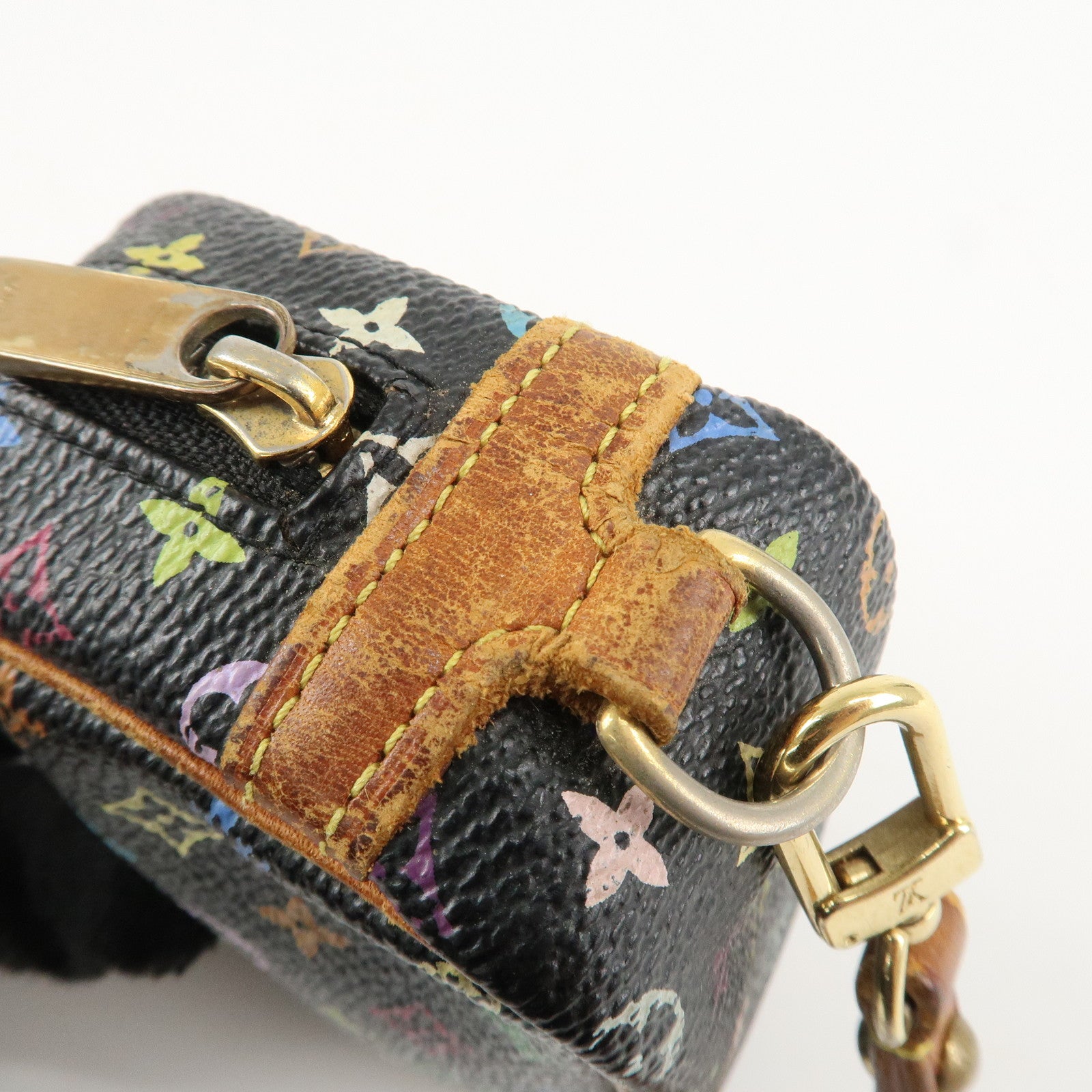 Louis Vuitton Monogram Multicolor Trousse Wapity Camera Pouch M58034 Used