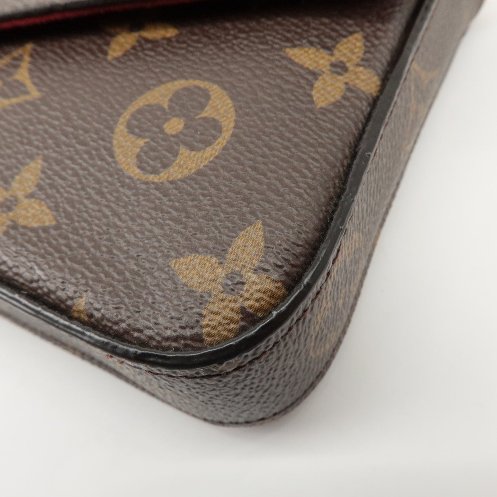 Louis Vuitton Monogram Pochette Félicie My World Tour Brown M62145 Used