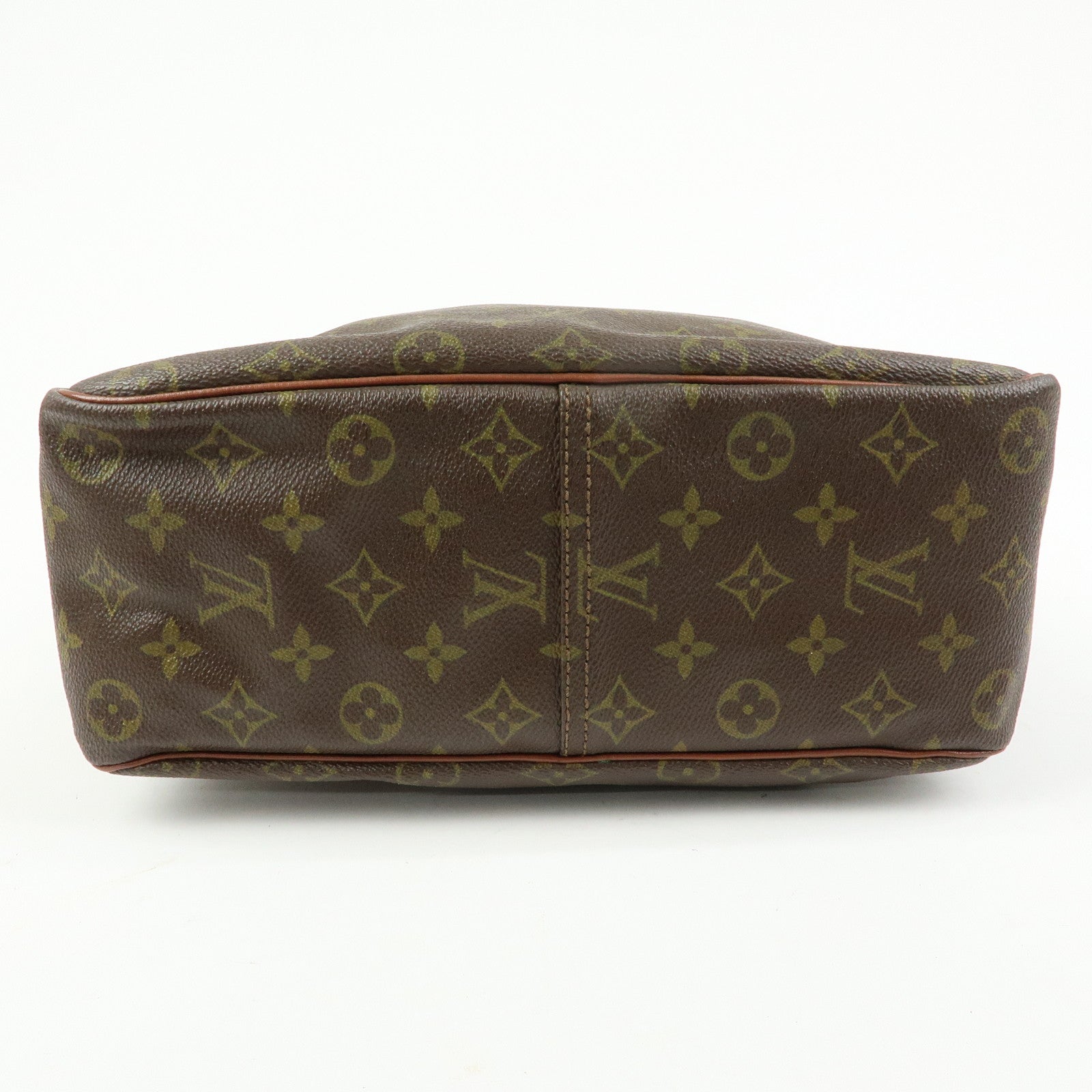 Louis Vuitton Monogram Canvas Leather Shoulder Bag Crossbody Bag