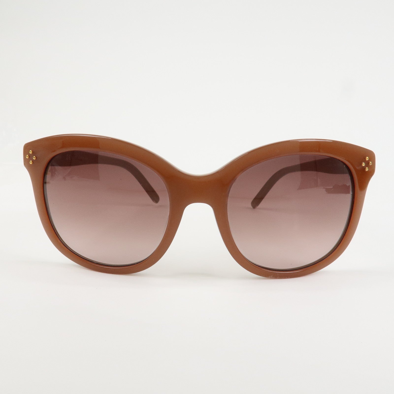 Chloe Plastic Sunglasses Brown CE669SA 749 56□20