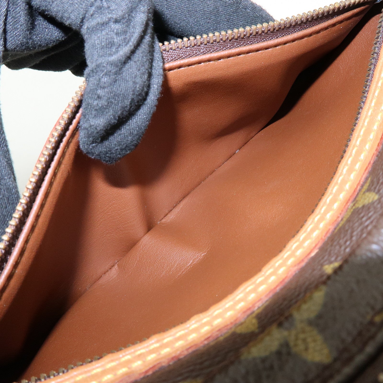 Louis Vuitton Monogram Marly Dragonne GM Clutch Bag Brown M51825