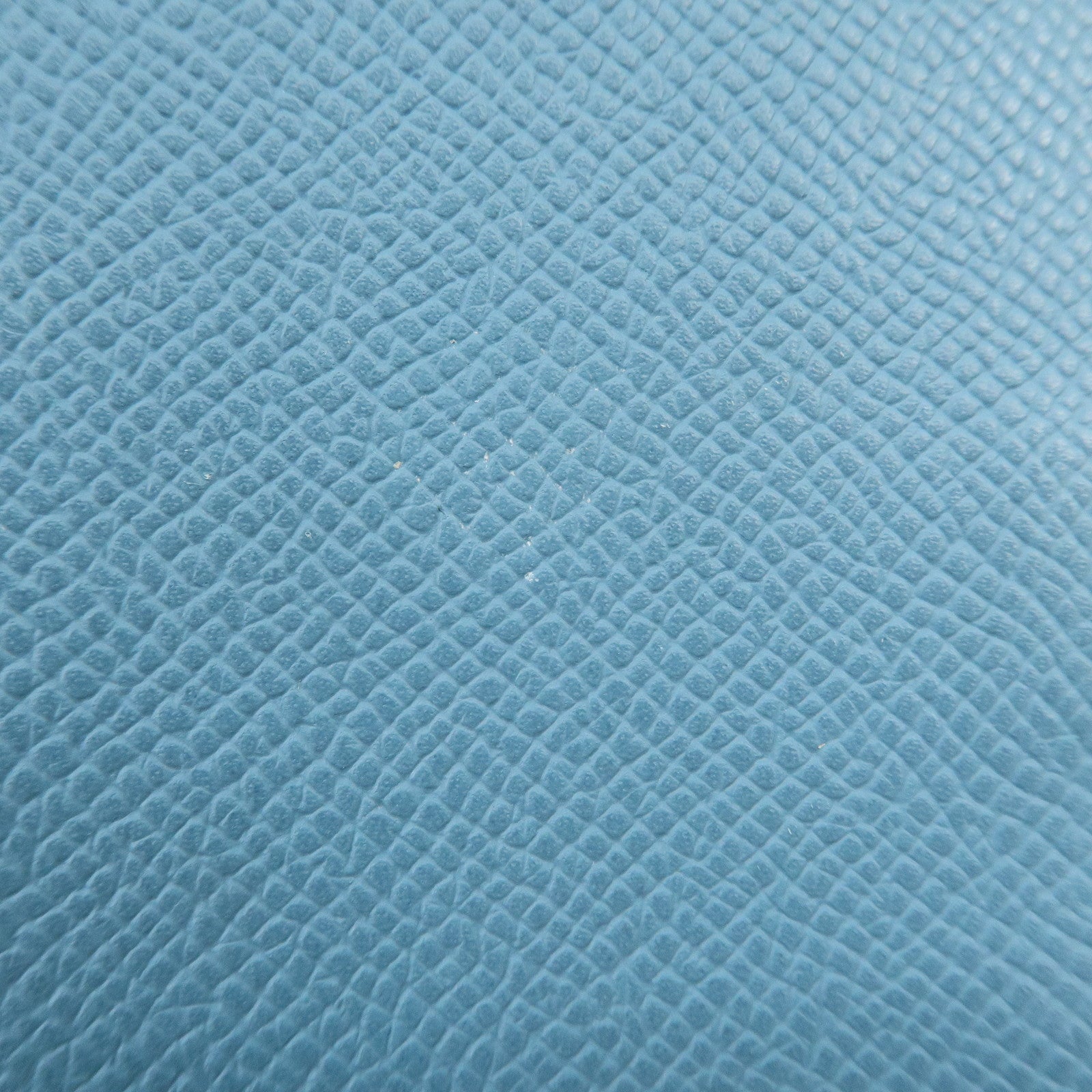 HERMES Agenda PM Veau Epsom Planner Cover □L Stamped Light Blue