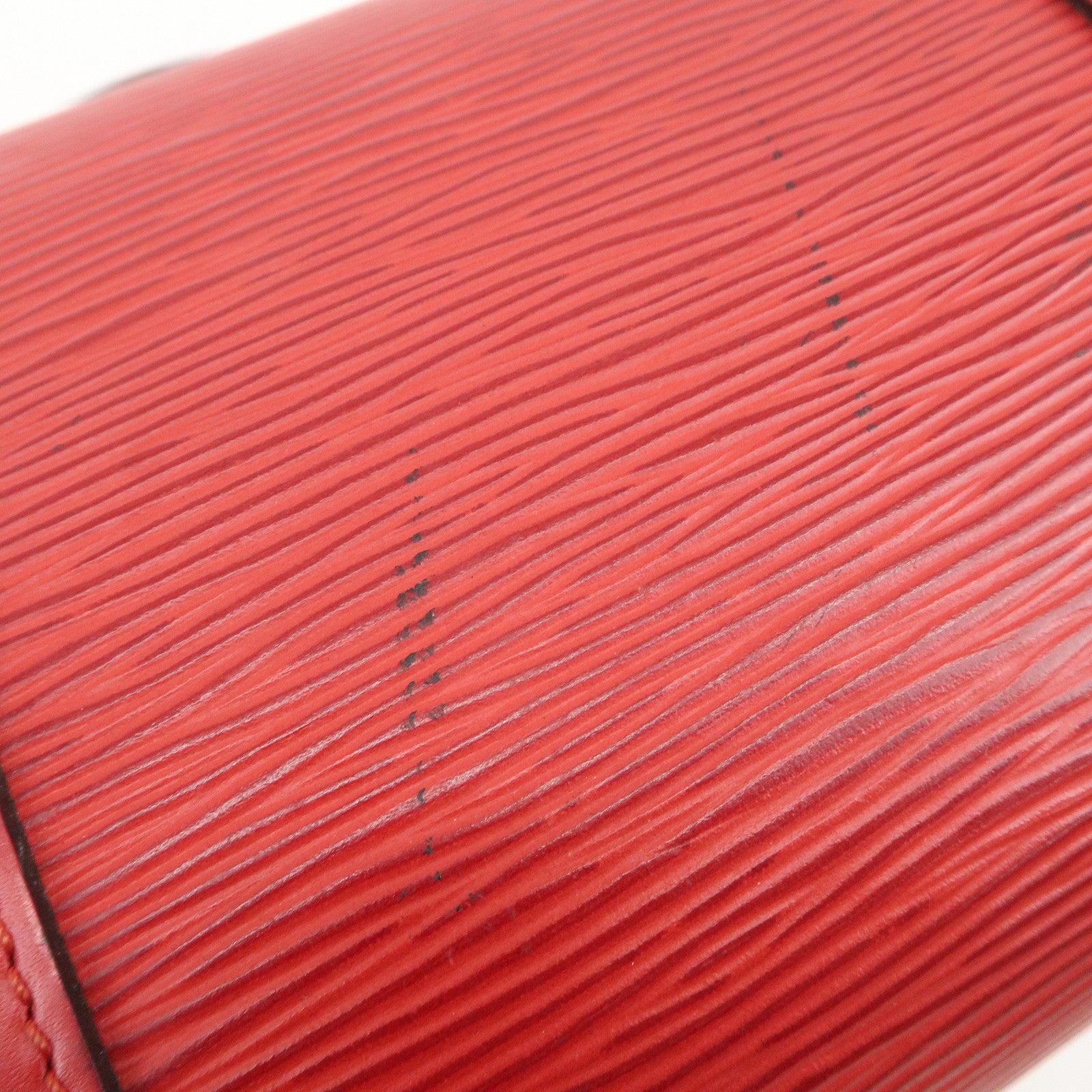 Louis Vuitton Epi Soufflot Hand Bag Castillian Red M52227