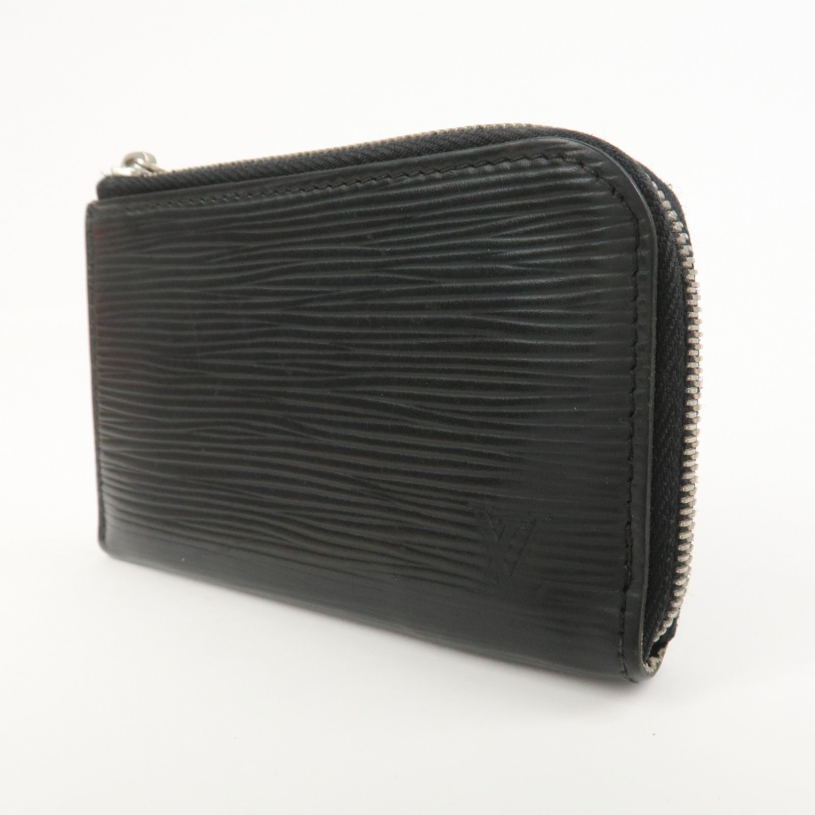 Louis Vuitton Epi Coin Case Coin Wallet Black