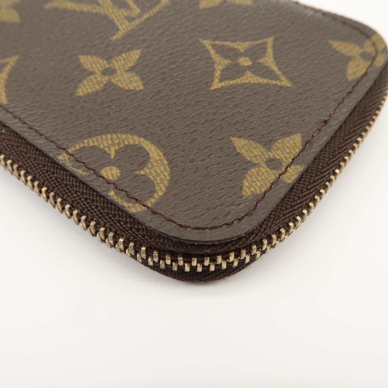 Louis Vuitton Monogram Pochette Cles 6 Key Case Key Holder M62610