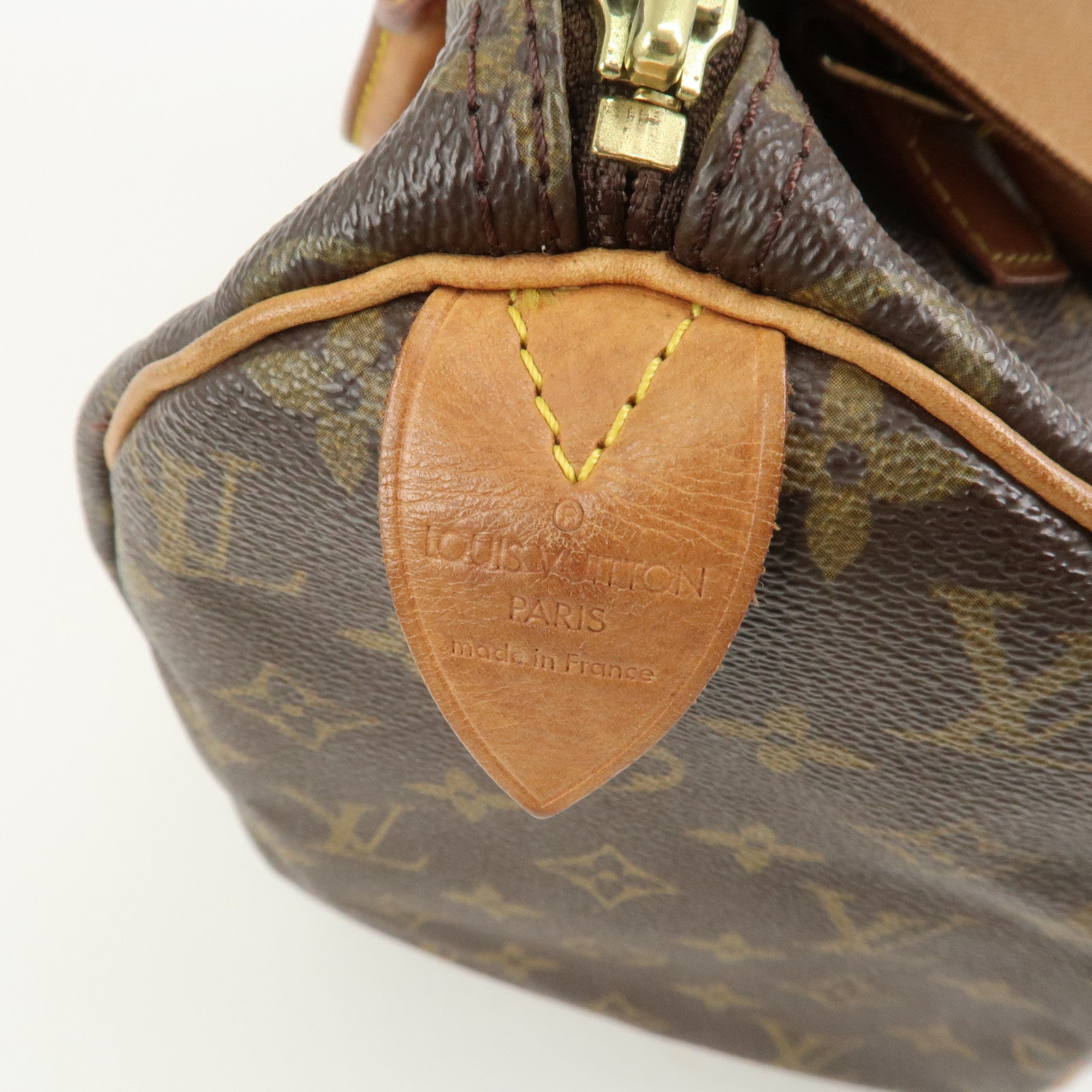Louis Vuitton Monogram Speedy 30 Boston Bag Hand Bag Brown M41526