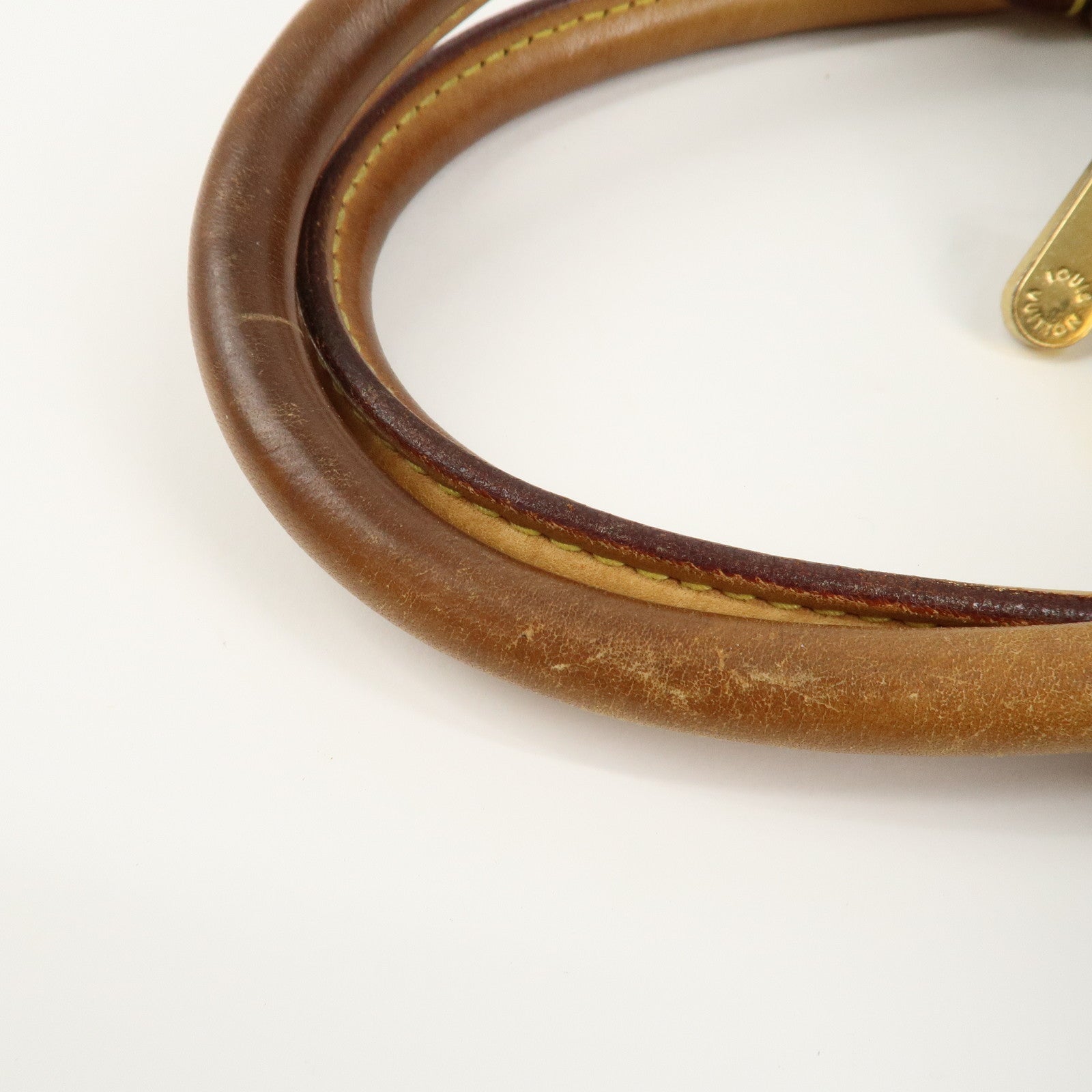 Louis Vuitton Monogram Manhattan PM Hand Bag Brown M40026 Used