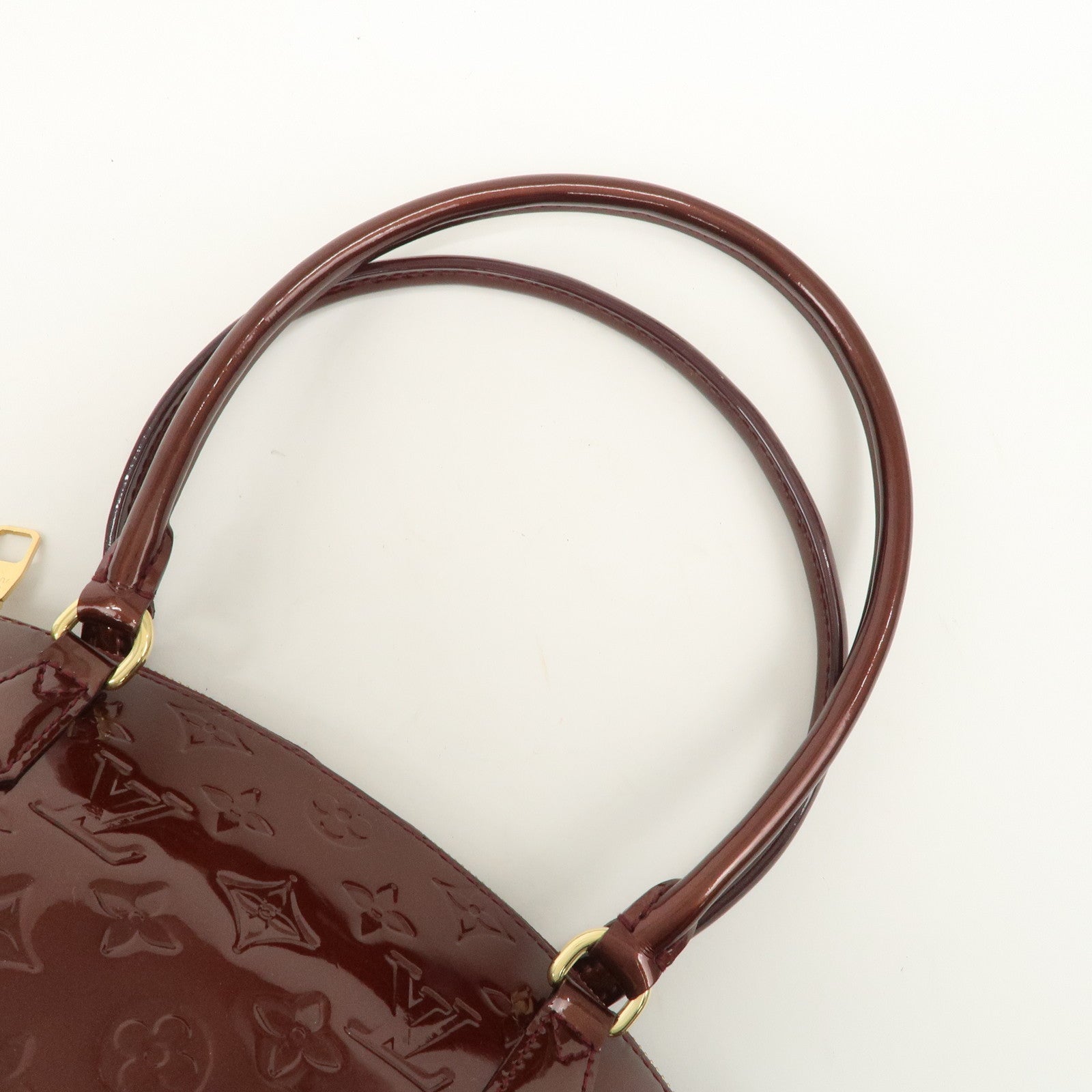 Louis Vuitton Monogram Vernis Sherwood PM Rouge Forvist M91492 Used