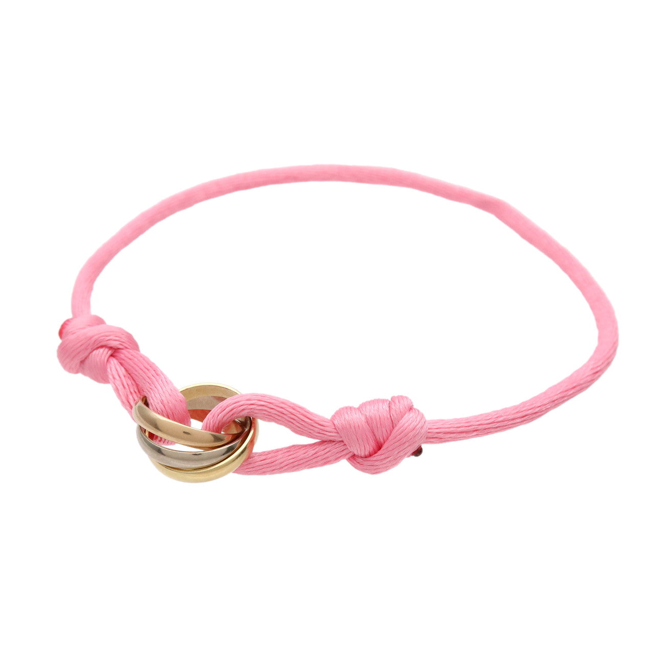 Cartier Trinity Code Bracelet K18 Yellow/White/Rose Pink