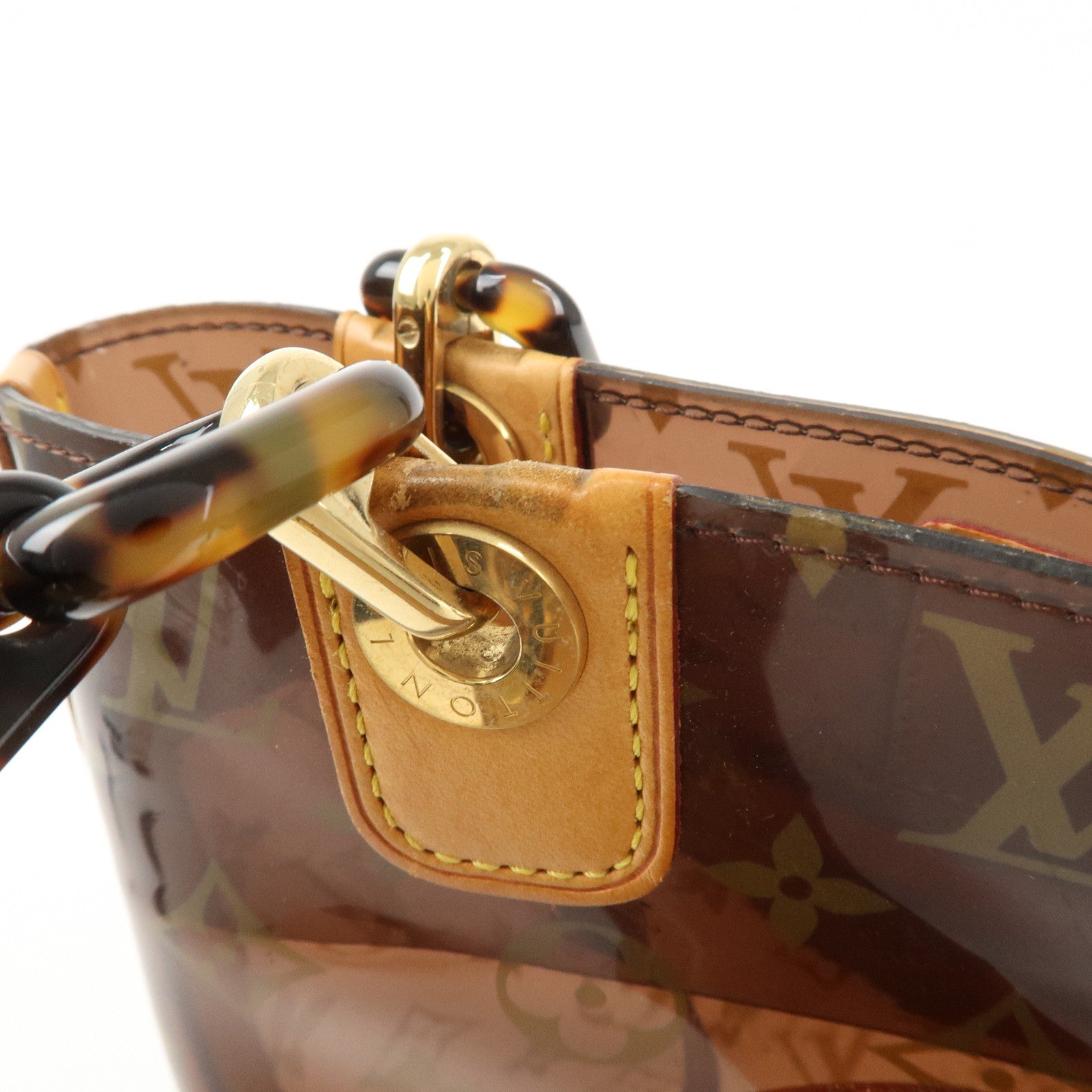 Louis Vuitton Monogram Cabas Ambre PM Vinyl Tote Bag M92502 Used