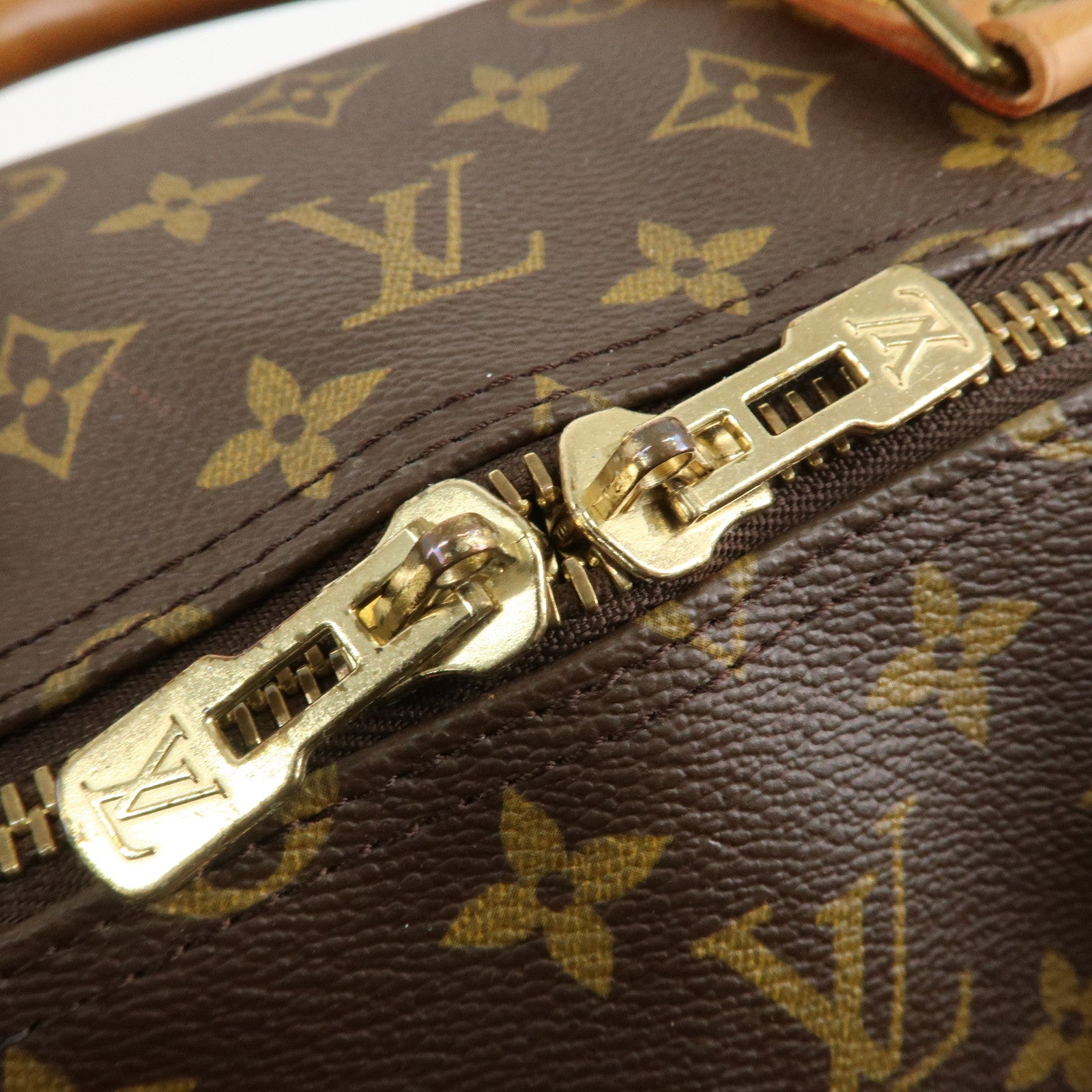 Louis Vuitton Monogram Keep All Bandouliere 60 Bag Brown M41412 Used