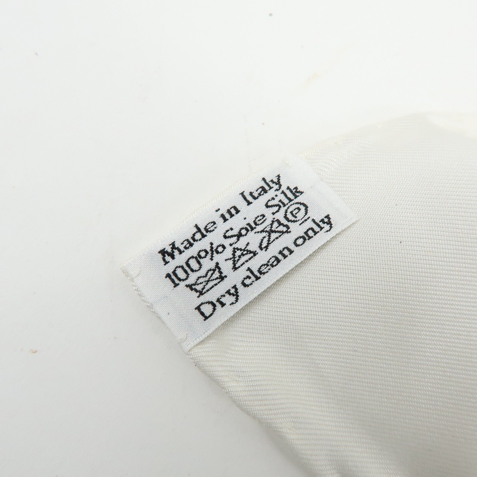 Christian Dior Silk 100% Scarf Butterfly Pattern White Black Pink
