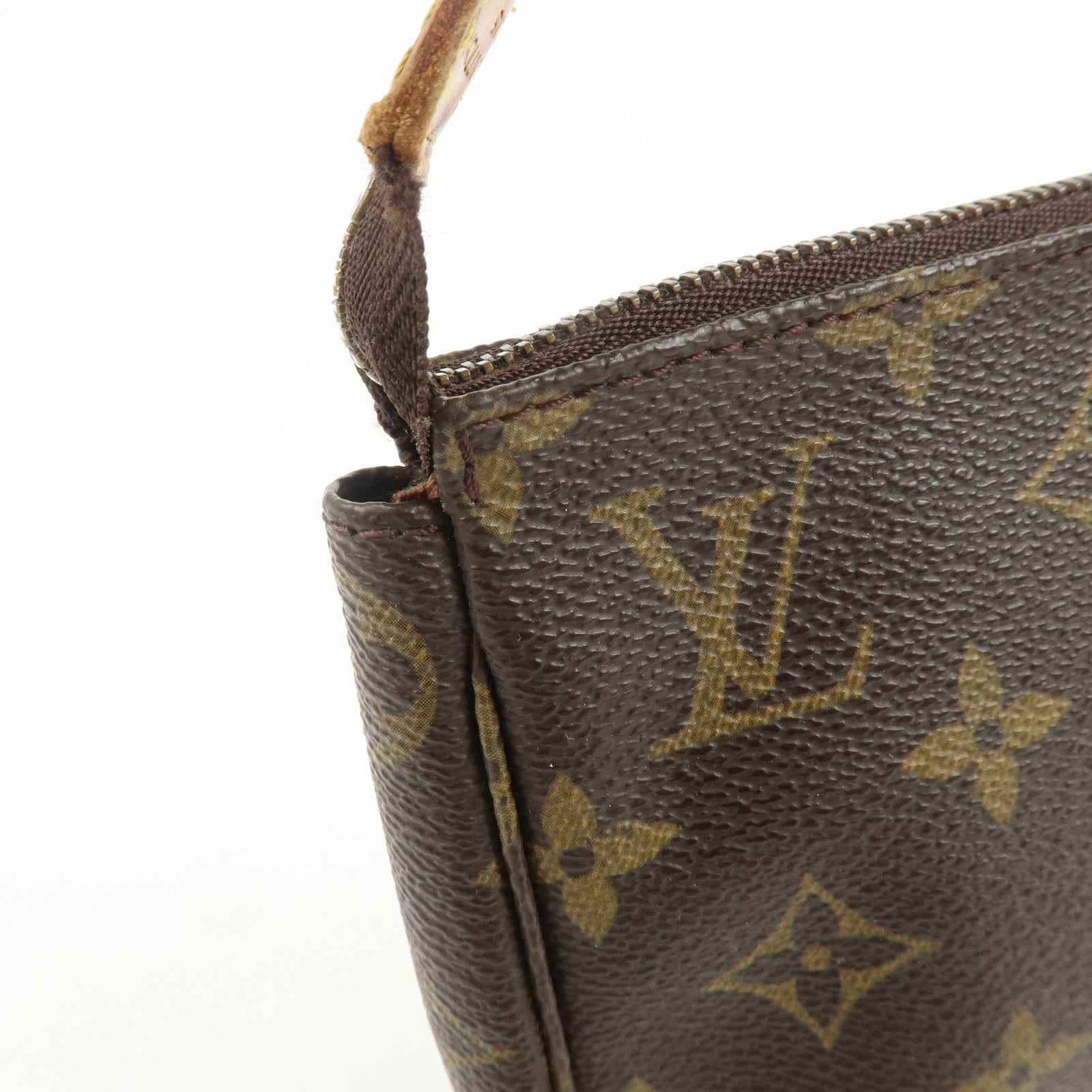 Louis Vuitton Monogram Pochette Accessoires Pouch Hand Bag M51980