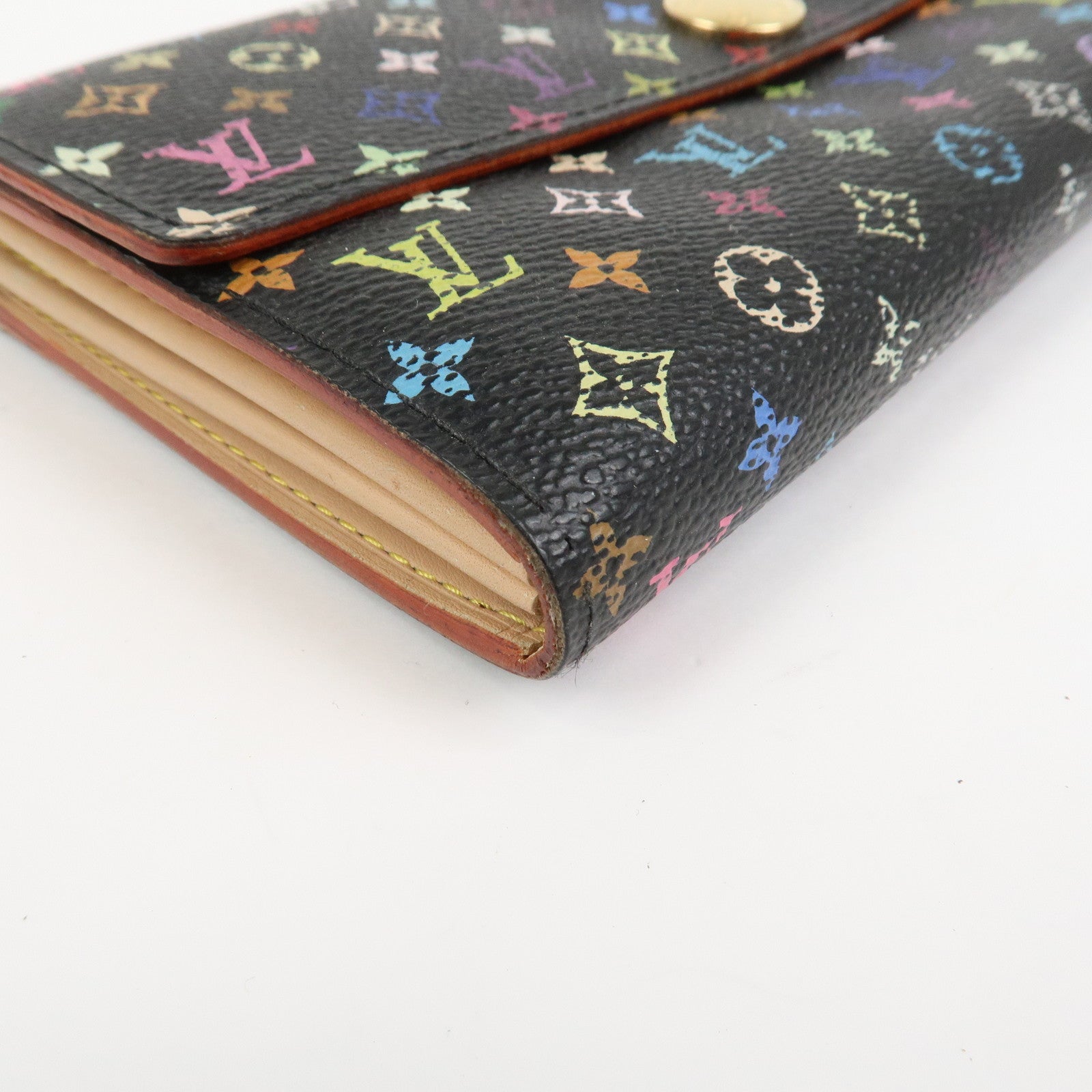 Louis Vuitton Monogram MultiColor Portefeuille Sarah Wallet M9353