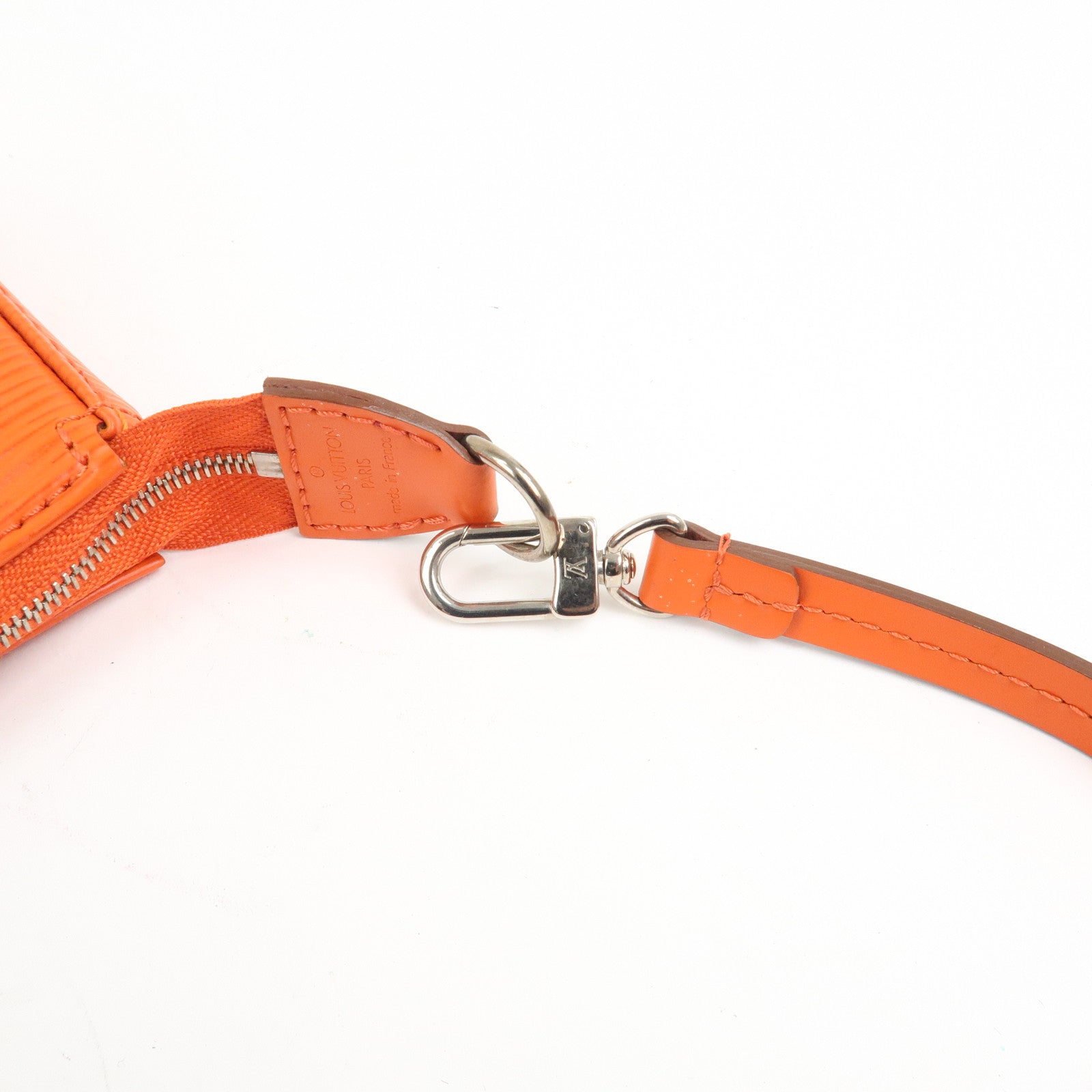 Louis Vuitton Epi Pochette Accessoires Pouch New Style Piment Orange M40778