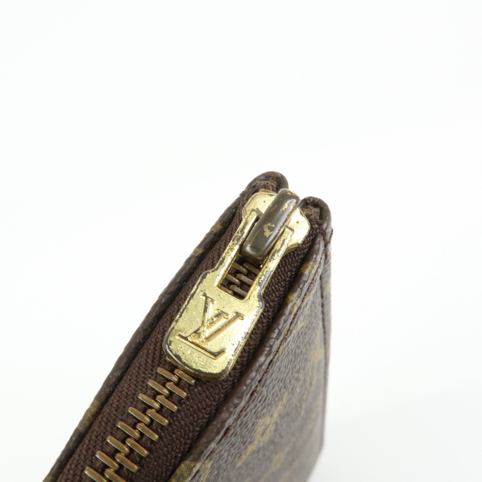 Louis Vuitton Monogram Posh Documents Clutch Bag Brown M53456