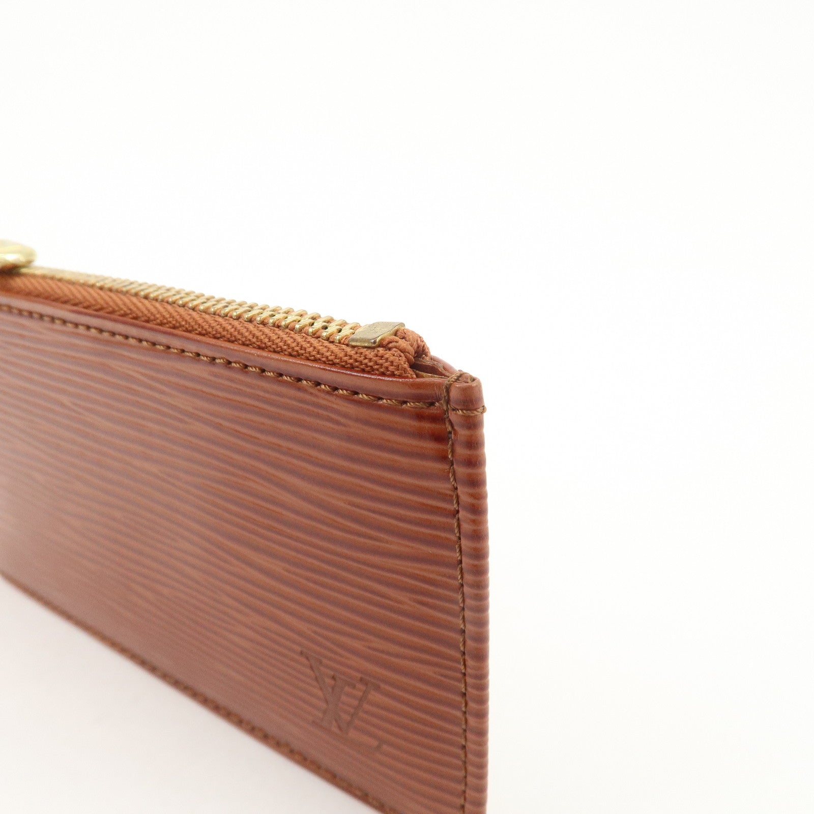 Louis Vuitton Epi Pochette Cles Coin Case Kenya Brown M63803