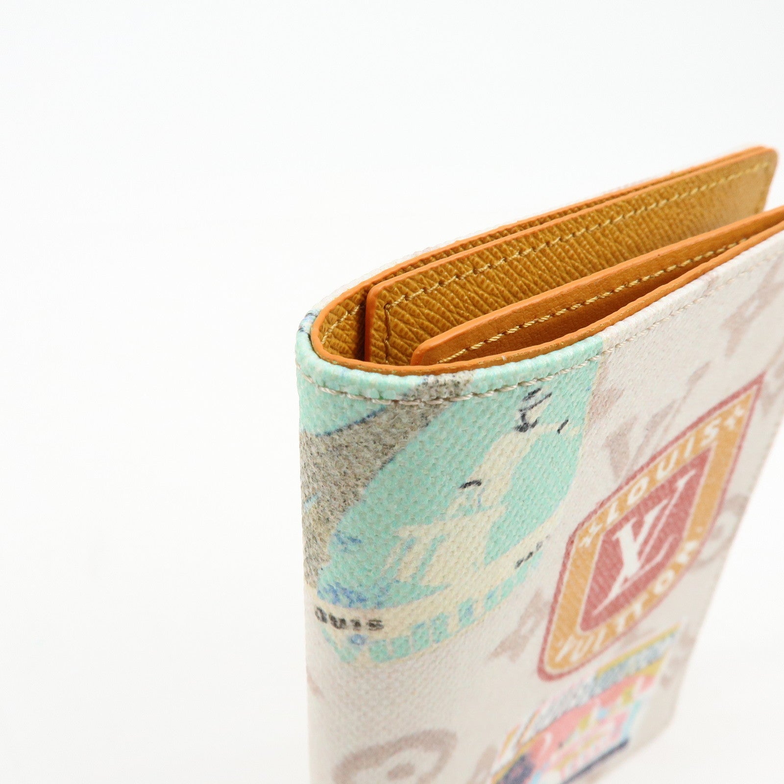 Louis Vuitton Monogram Canvas Couverture Passport Case Dune M14621