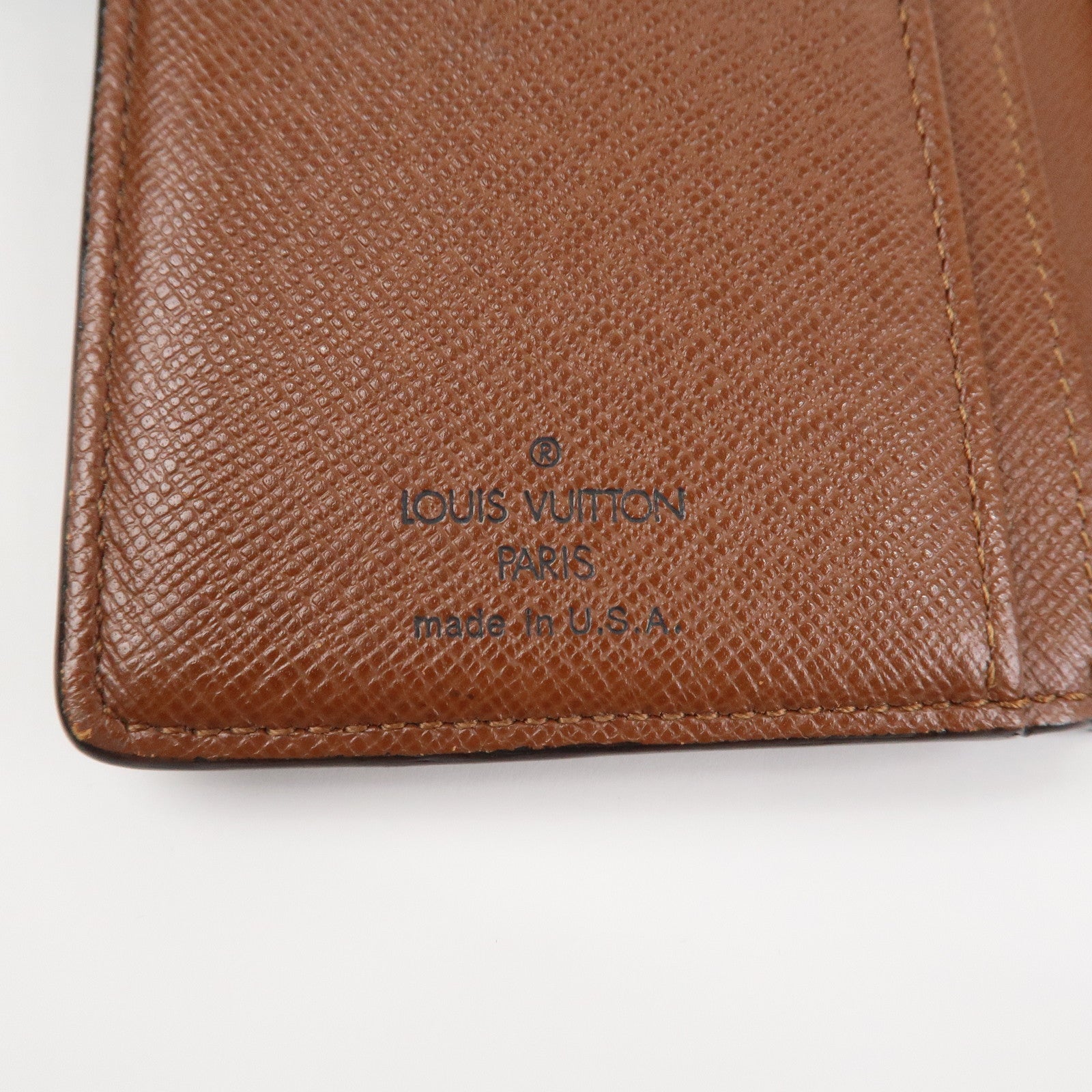 Louis Vuitton Monogram Porte Monnaie Billets Viennois Wallet M61663