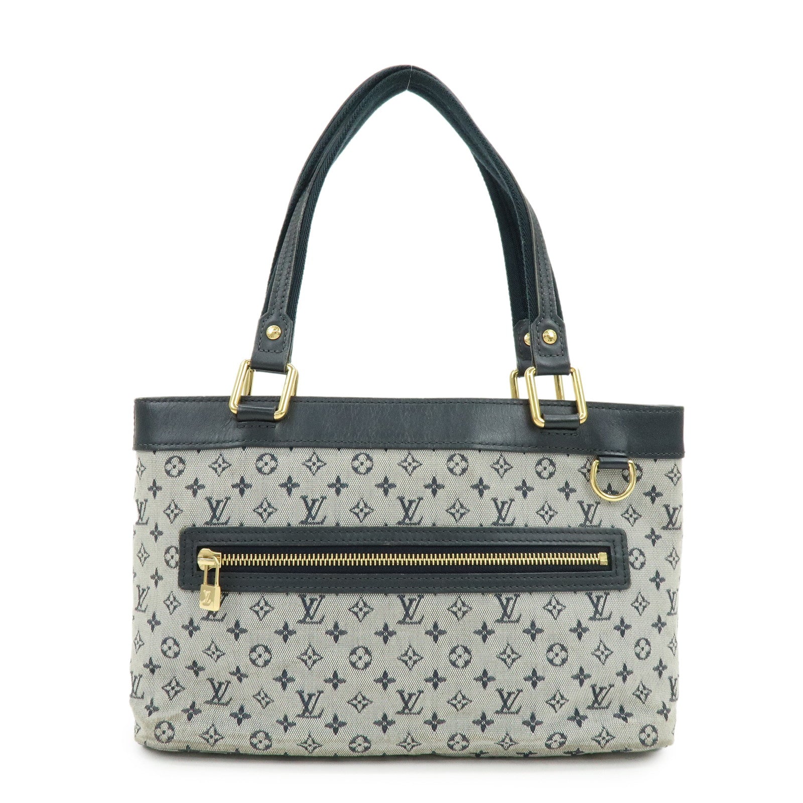 Louis Vuitton Monogram Mini Lucille PM Hand Bag Blue M92676