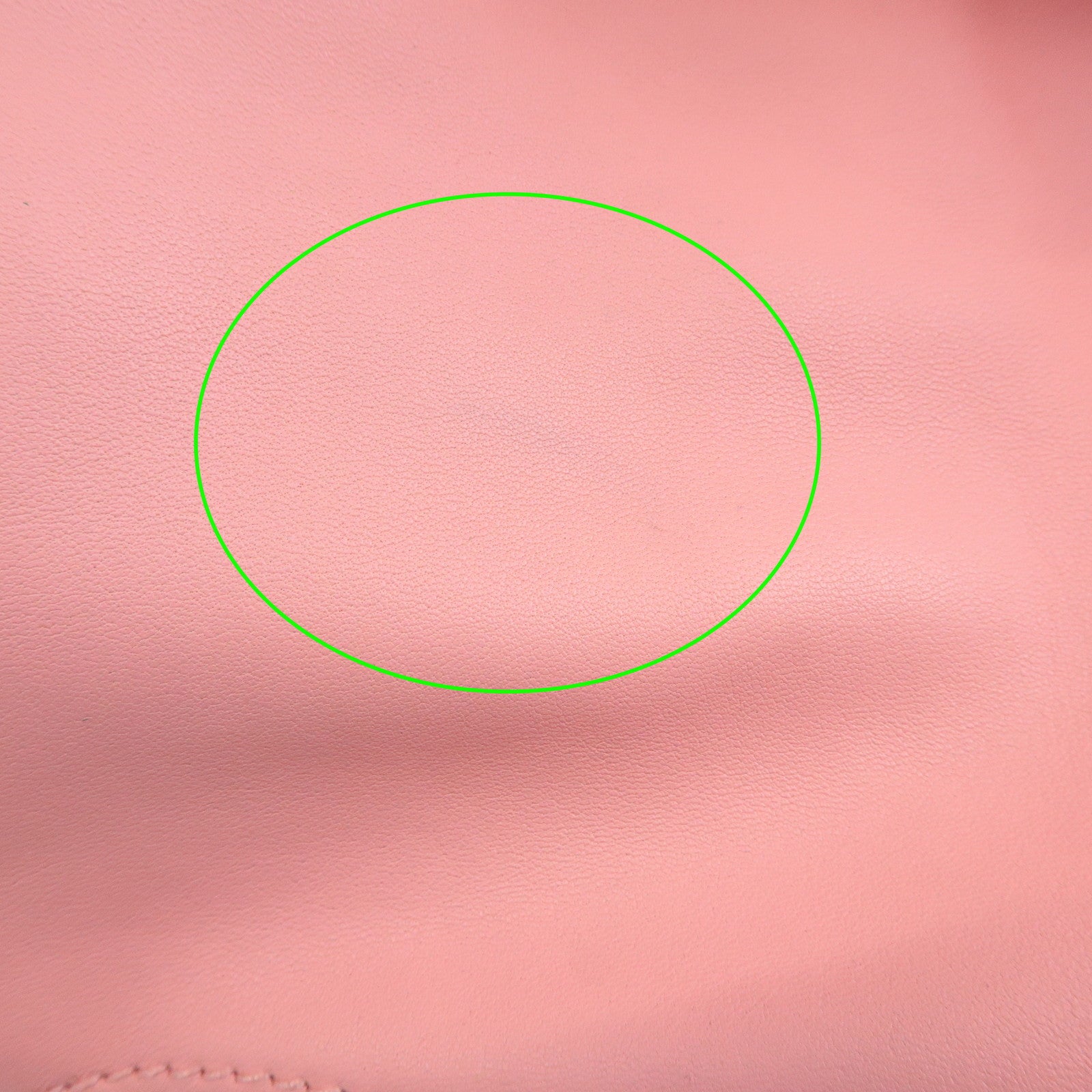 LOEWE Anagram Leather Nappa Aire Shoulder Hand Bag Pink Used