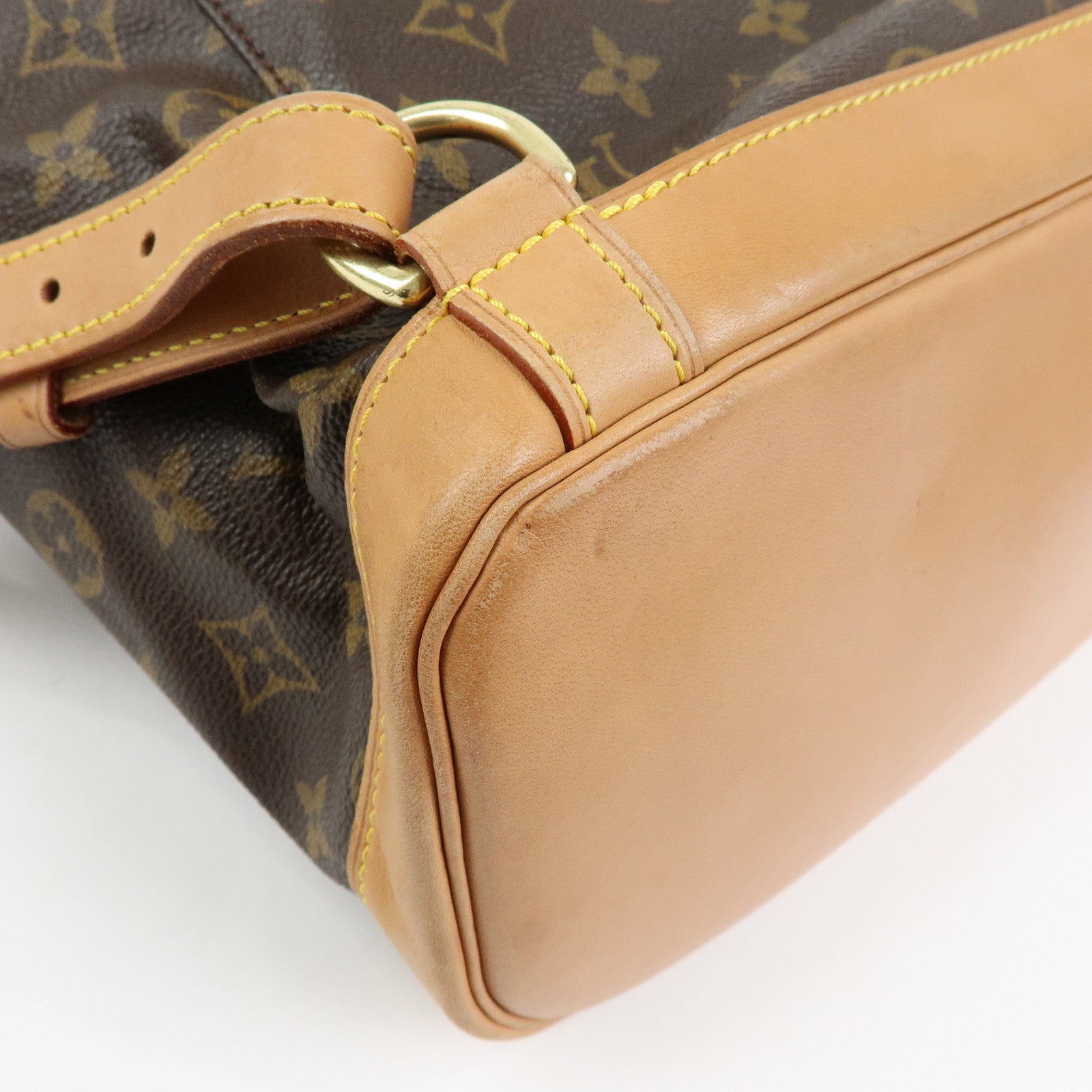 Louis Vuitton Monogram Montsouris GM Backpack Rucksack Brown M51135