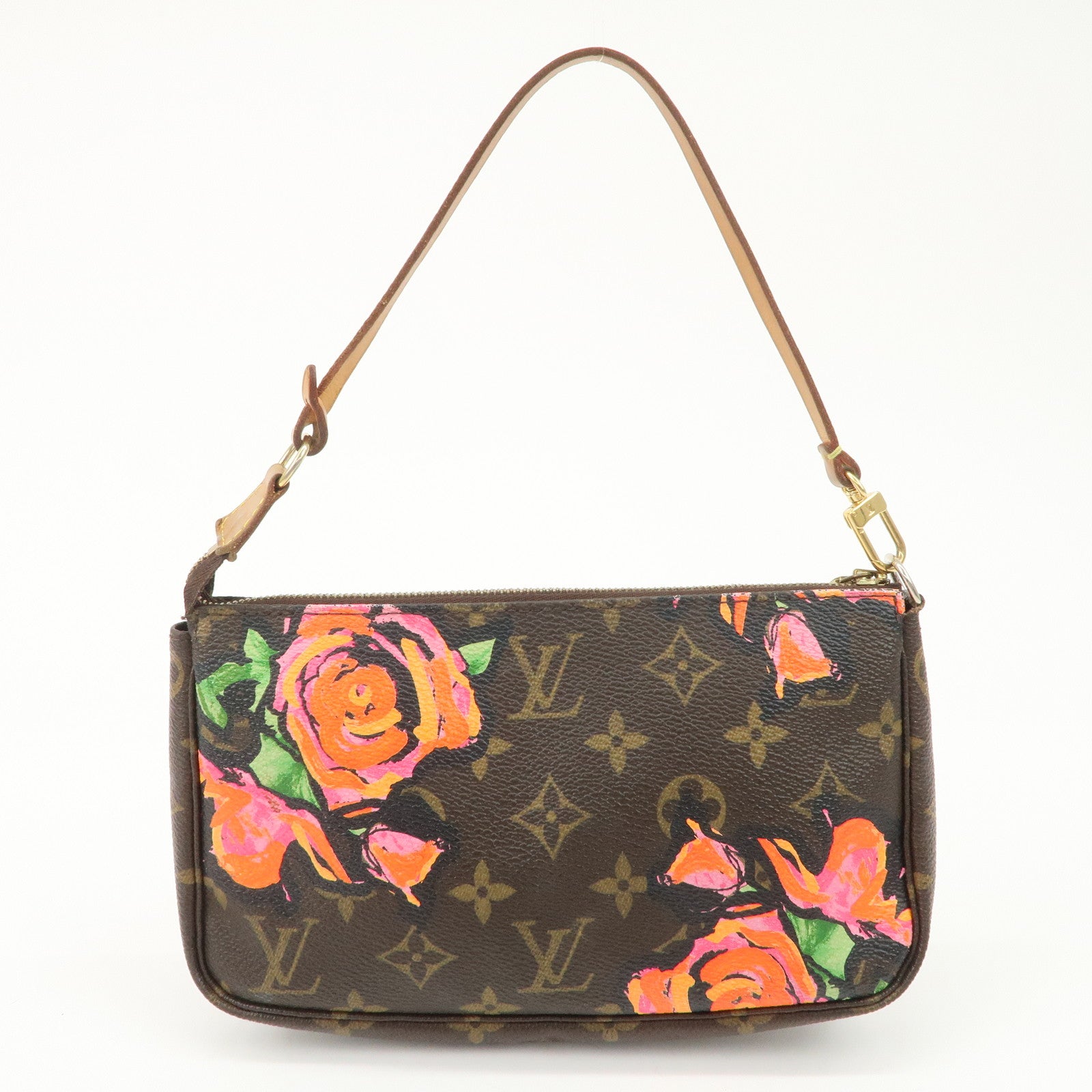 Louis Vuitton Monogram Rose Pochette Accessoires Pouch M48615