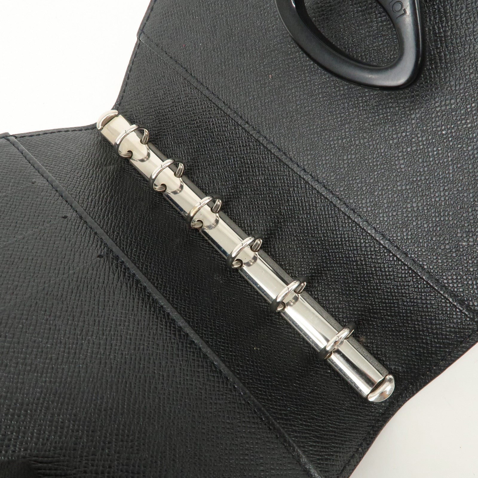 Louis Vuitton Epi Z Agenda PM Planner Cover Noir R20092