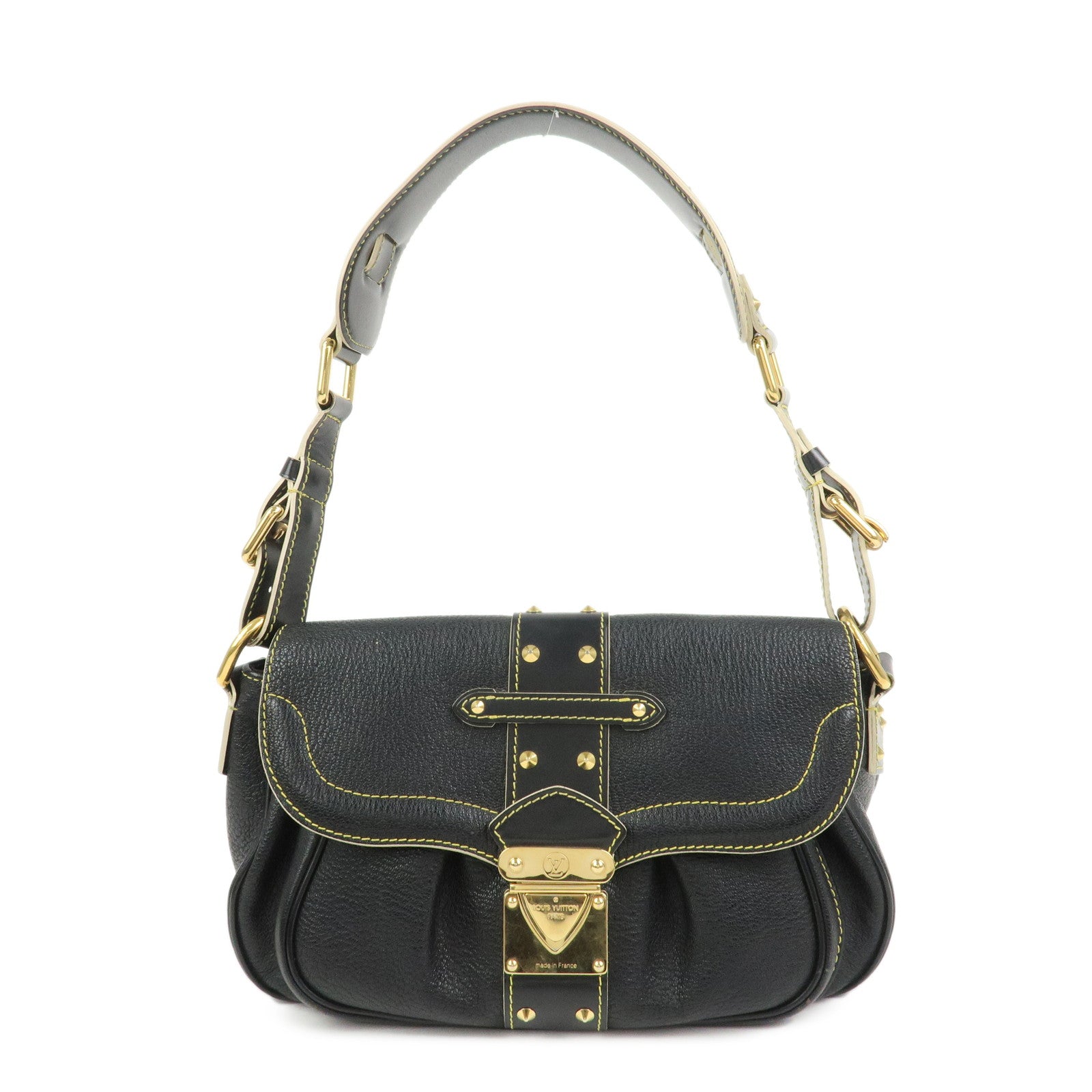 Louis Vuitton Suhari Confidant Leather Shoulder Bag Noir M91784