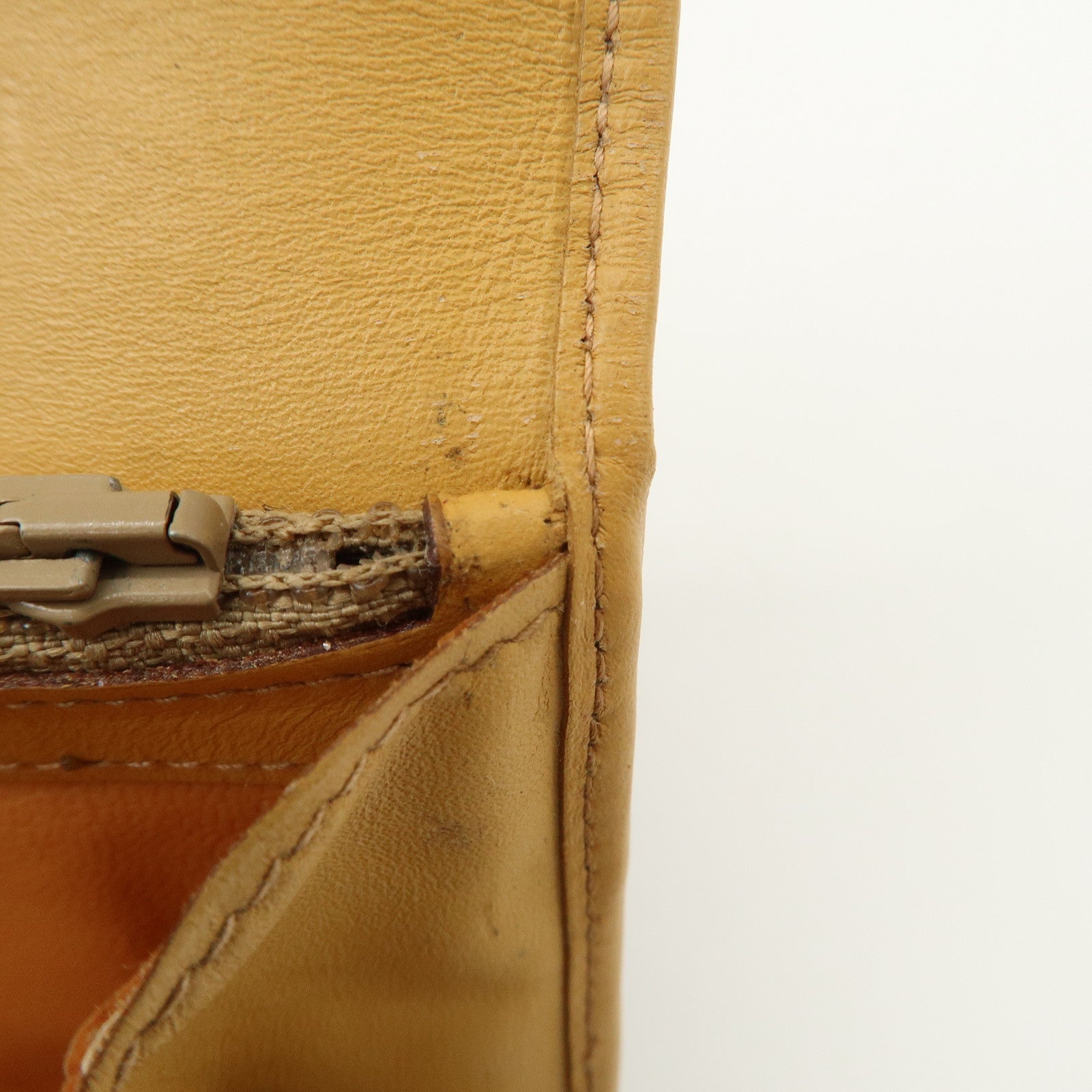 CELINE Macadam PVC Leather Long Wallet Brown