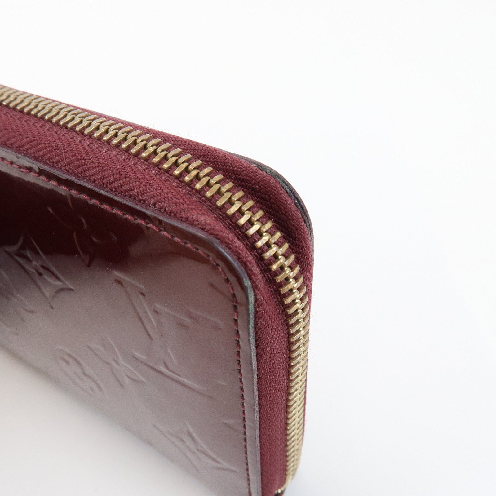 Louis Vuitton Monogram Vernis Leather Set of 2 Wallet M91532/M91536