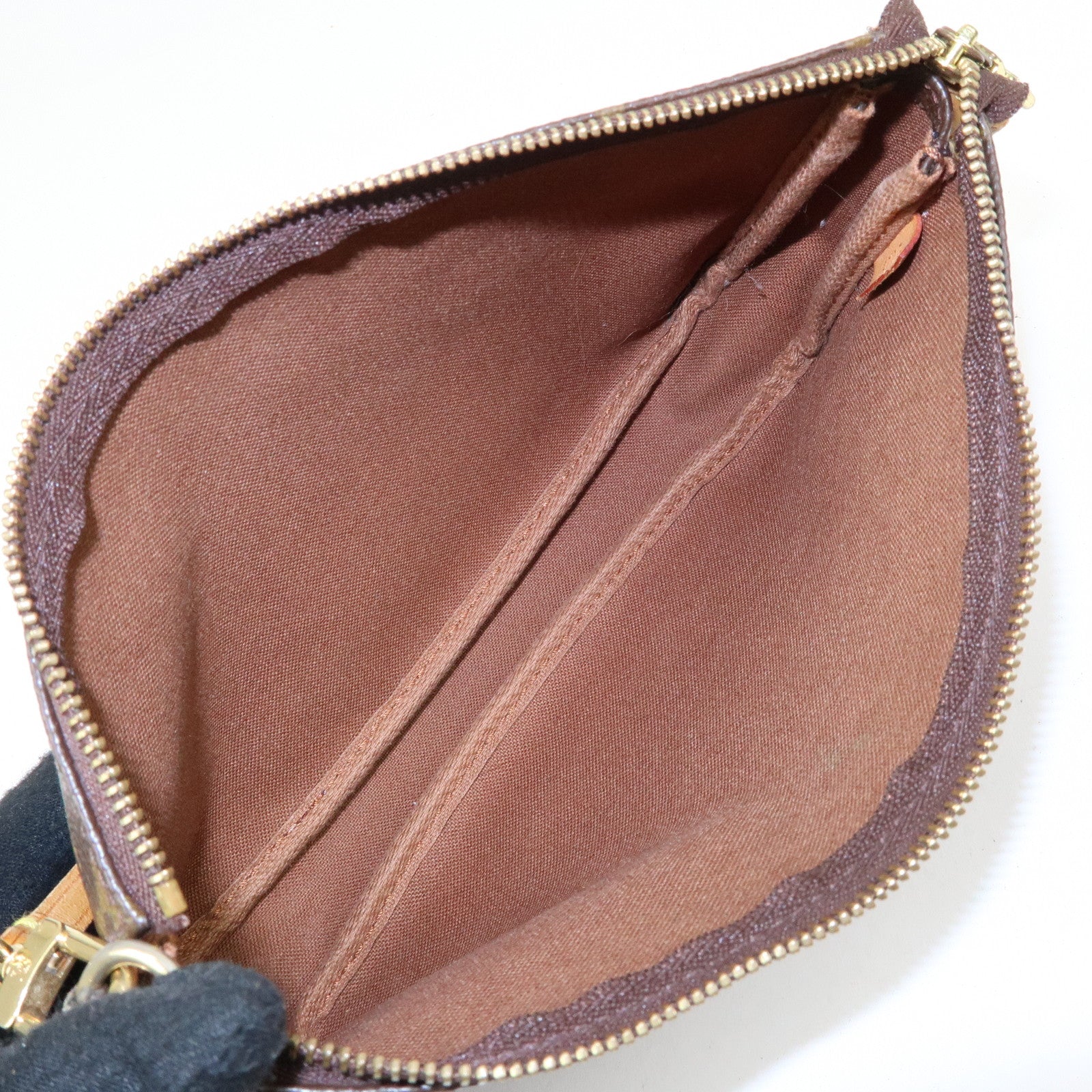 Louis Vuitton Monogram Pochette Accessoires Pouch Hand Bag M51980