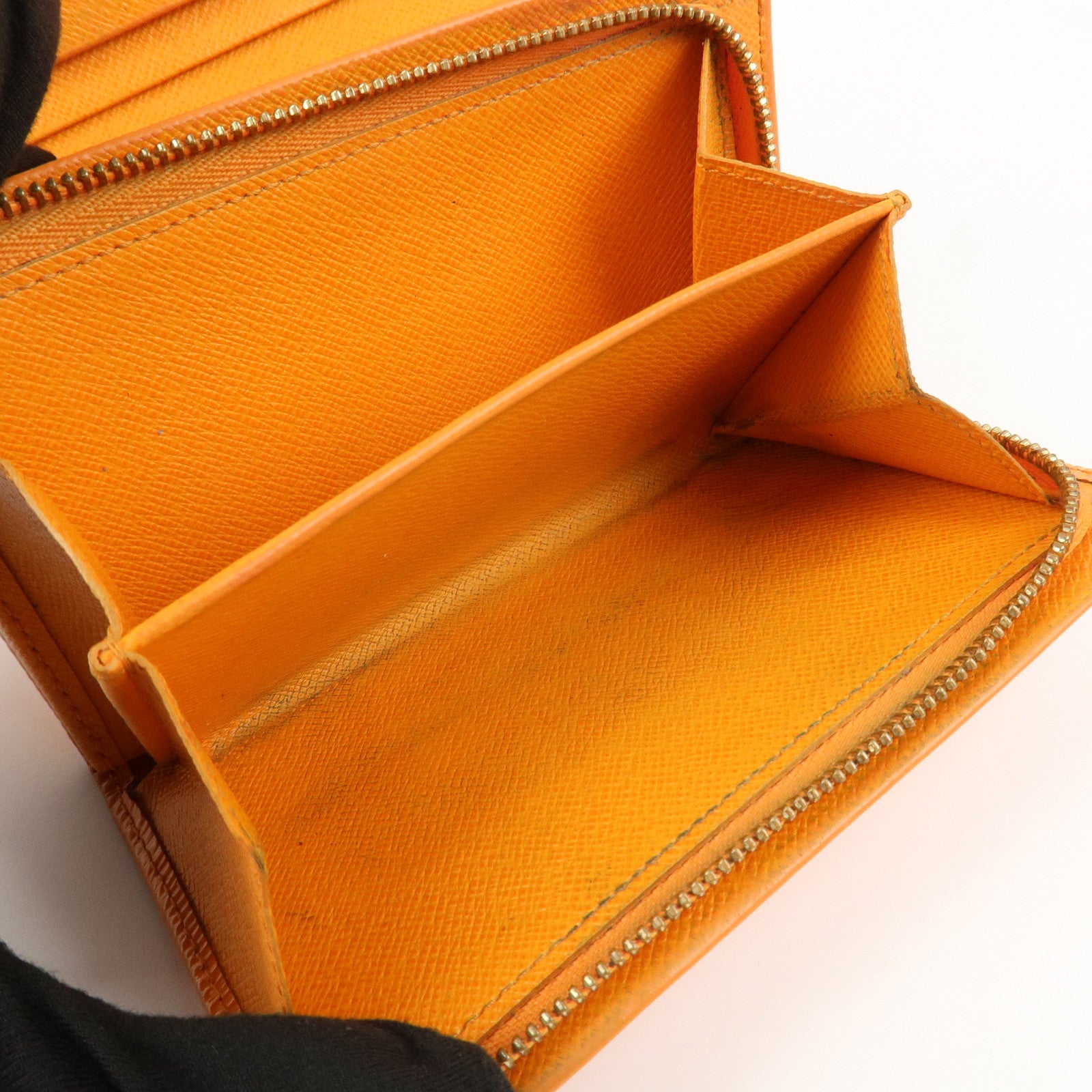 Louis Vuitton Epi Leather Porte Monnaie Billet Tresor Wallet M6350H