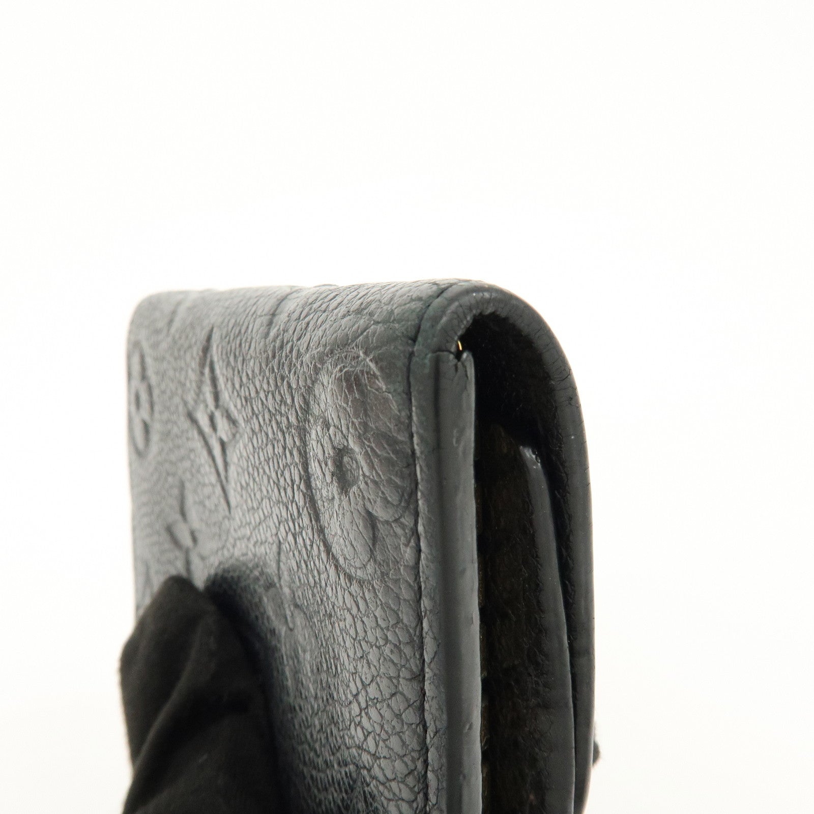 Louis Vuitton Monogram Empreinte Multiclés 6 Key Case Noir M64421