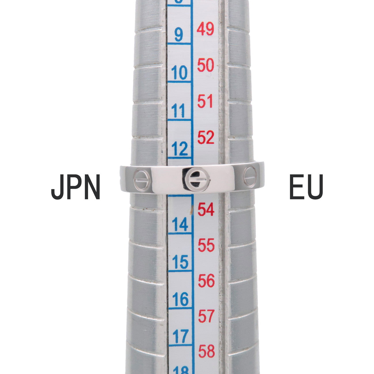 Cartier Mini Love Ring K18 750WG White Gold #53 US6.5 EU53 HK14