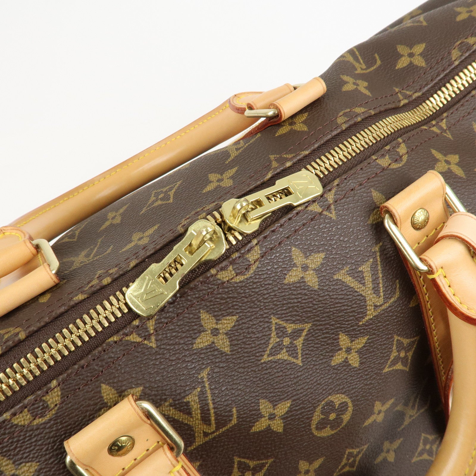 Louis Vuitton Monogram Keep All 50 Bandouliere Boston Bag M41416