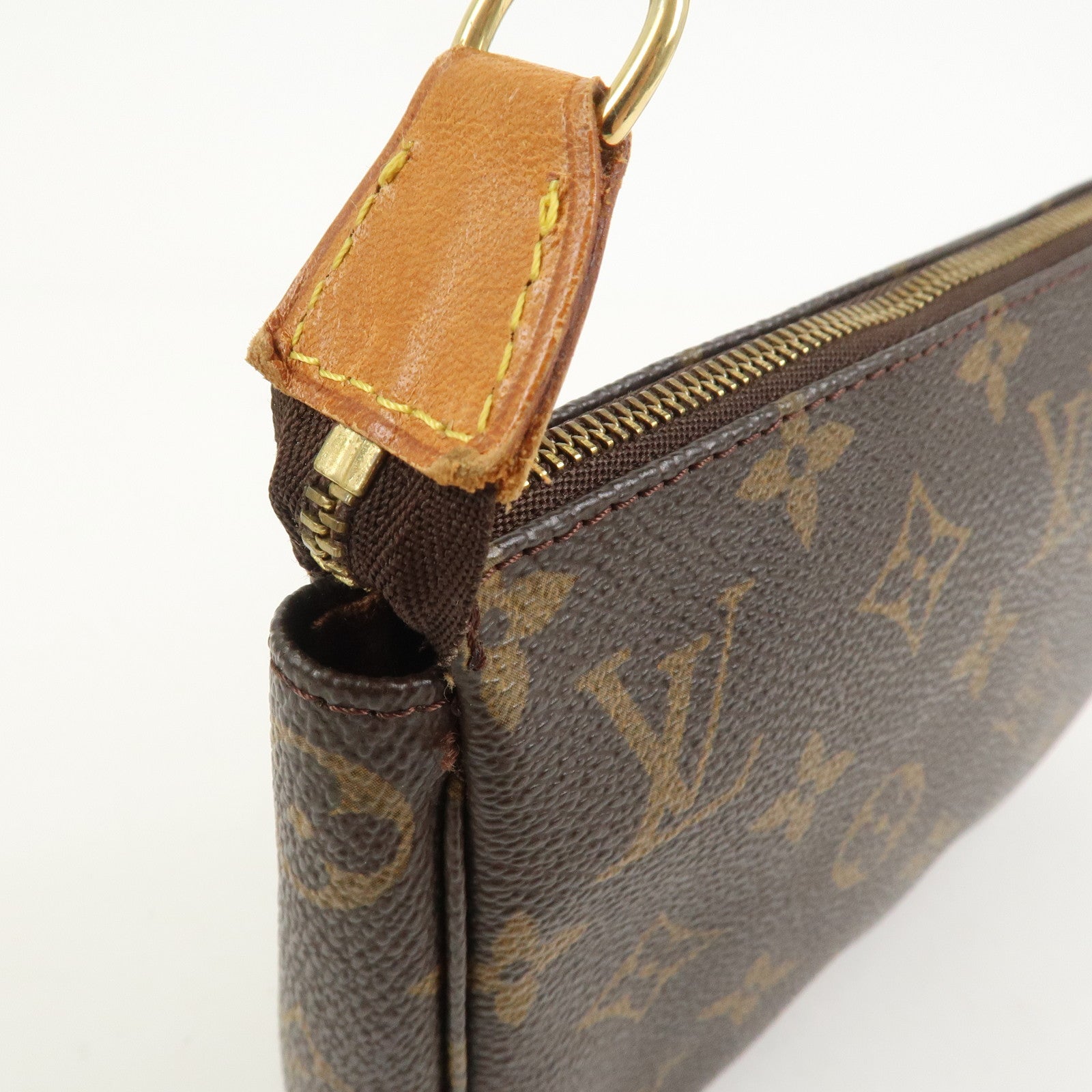 Louis Vuitton Monogram Pochette Accessoires Pouch Hand Bag M51980