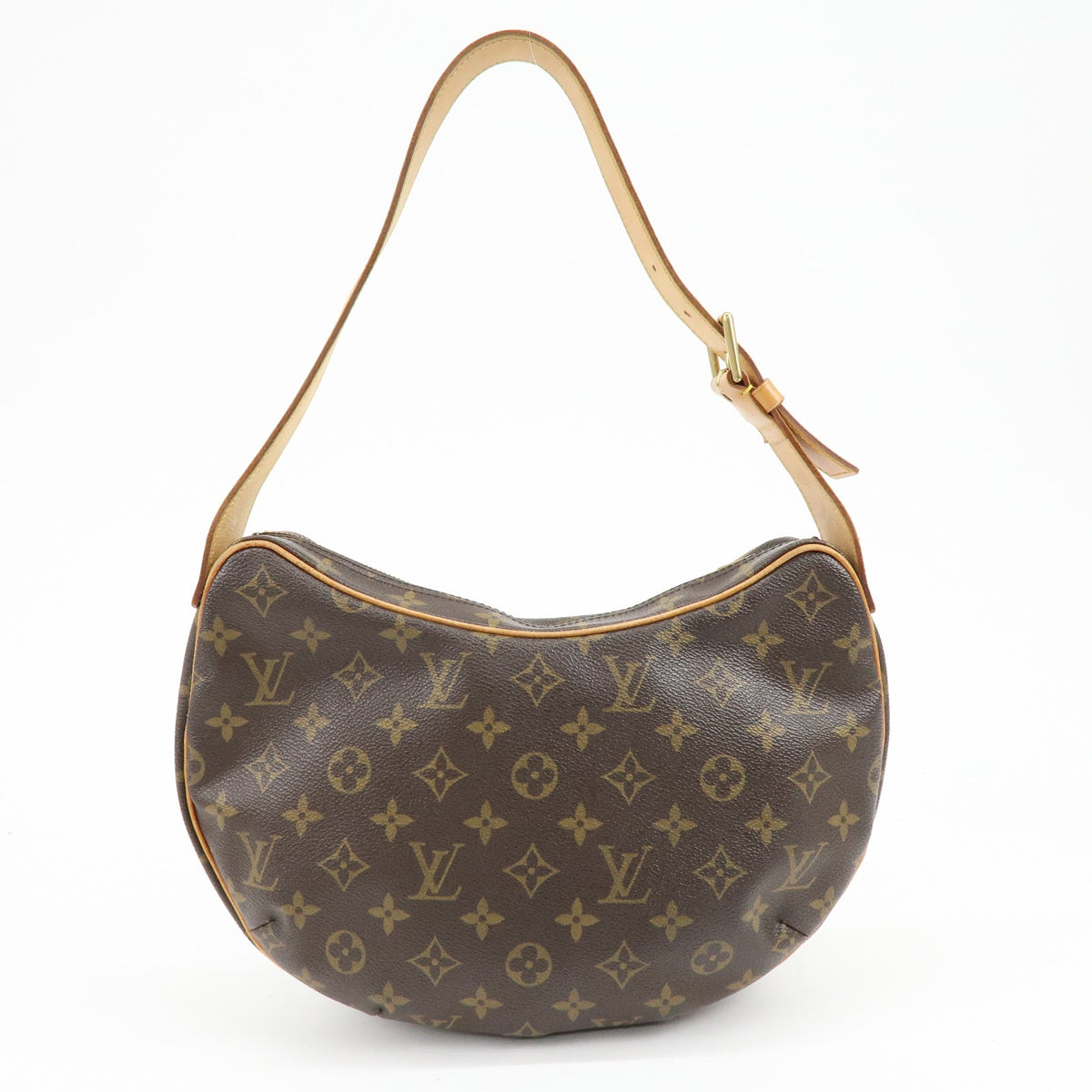 Louis Vuitton Monogram Croissant MM Shoulder Bag Brown M51512