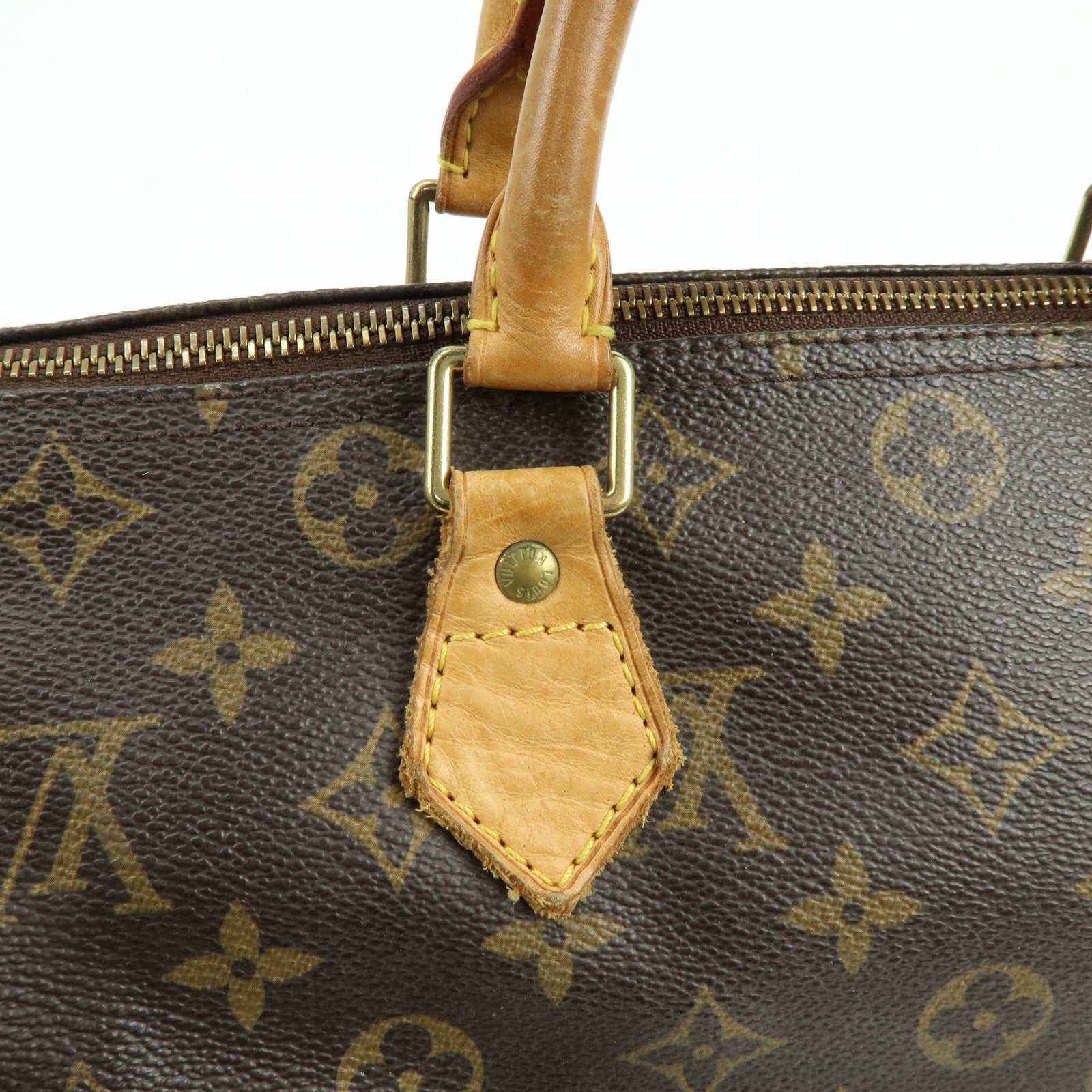 Louis Vuitton Monogram Speedy 30 Boston Bag Hand Bag Brown M41526