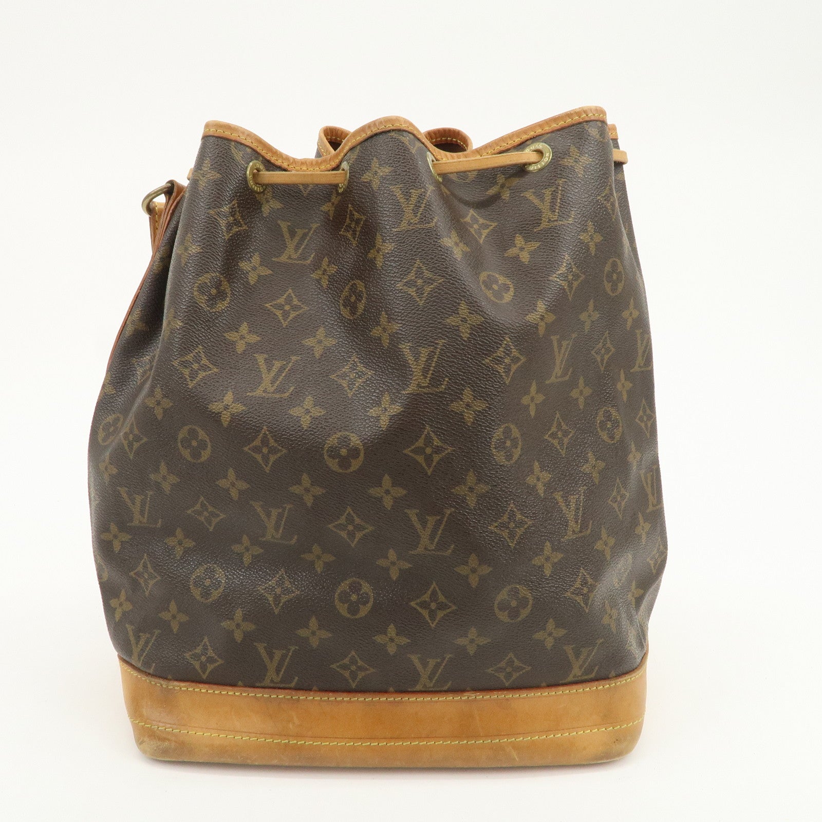 Louis Vuitton Monogram Noe Shoulder Bag Hand Bag Brown M42224