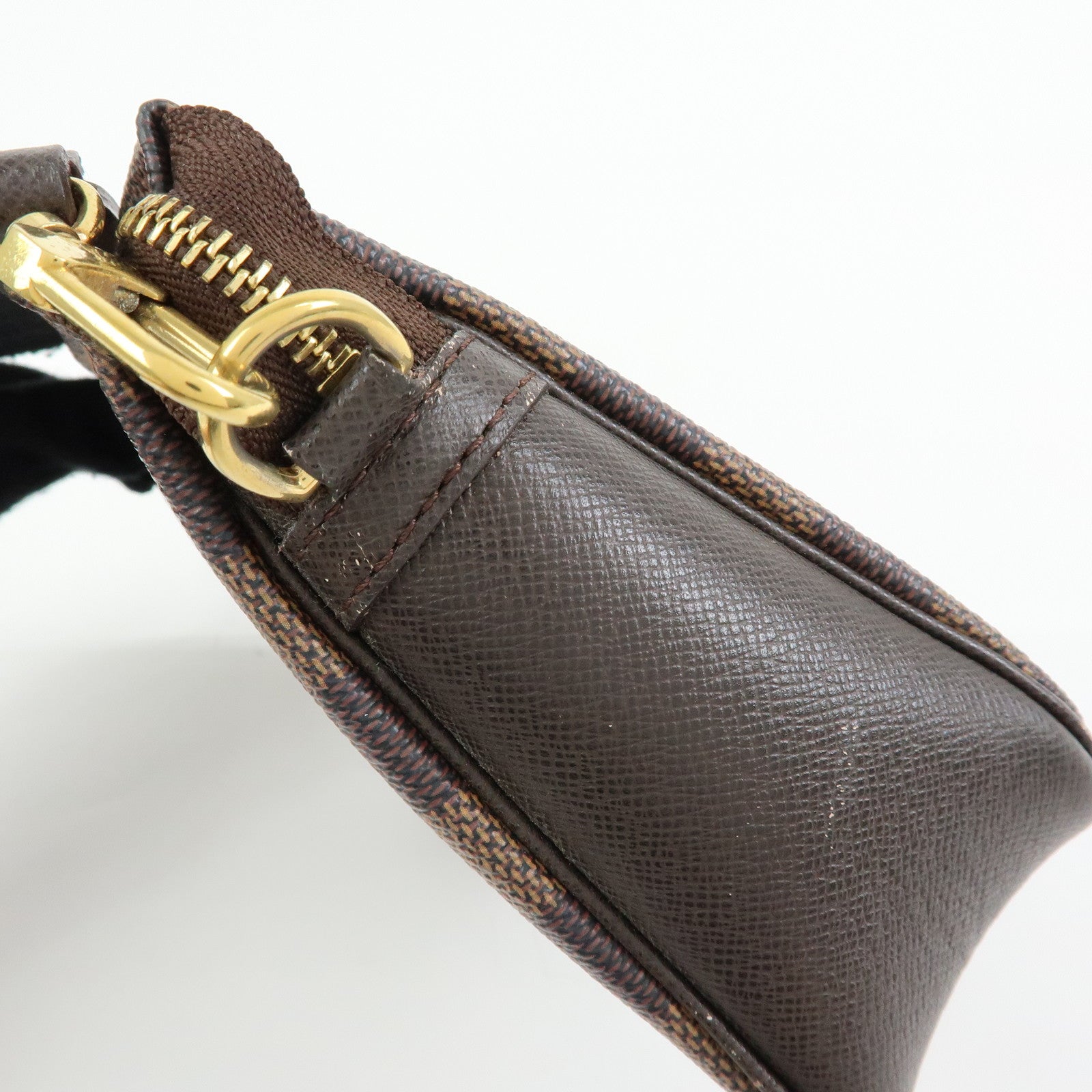 Louis Vuitton Damier Trousse Makeup Accessory Pouch Brown N51982